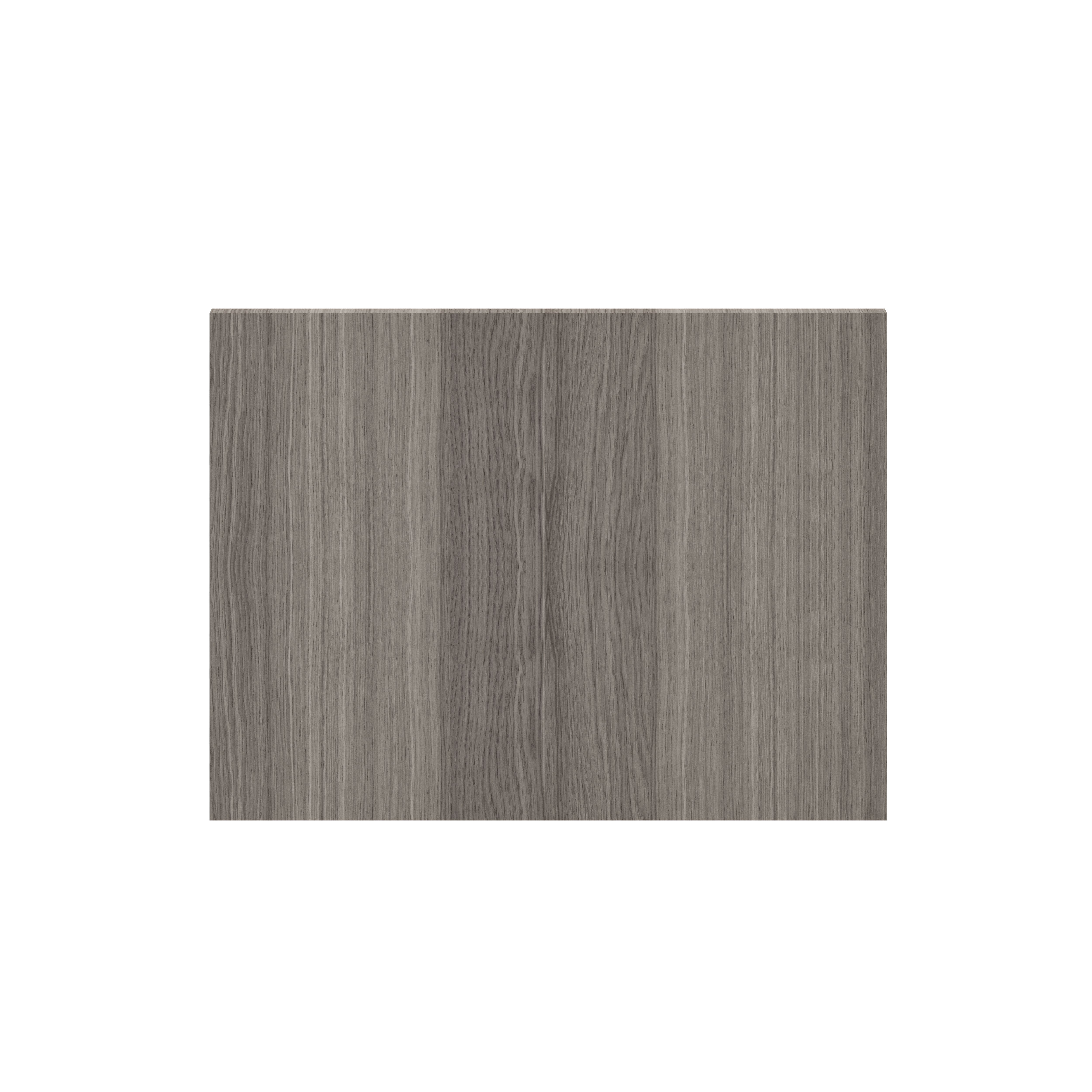 GoodHome Atomia Matt Grey oak effect Non-mirrored Modular furniture door, (H) 372mm (W) 497mm