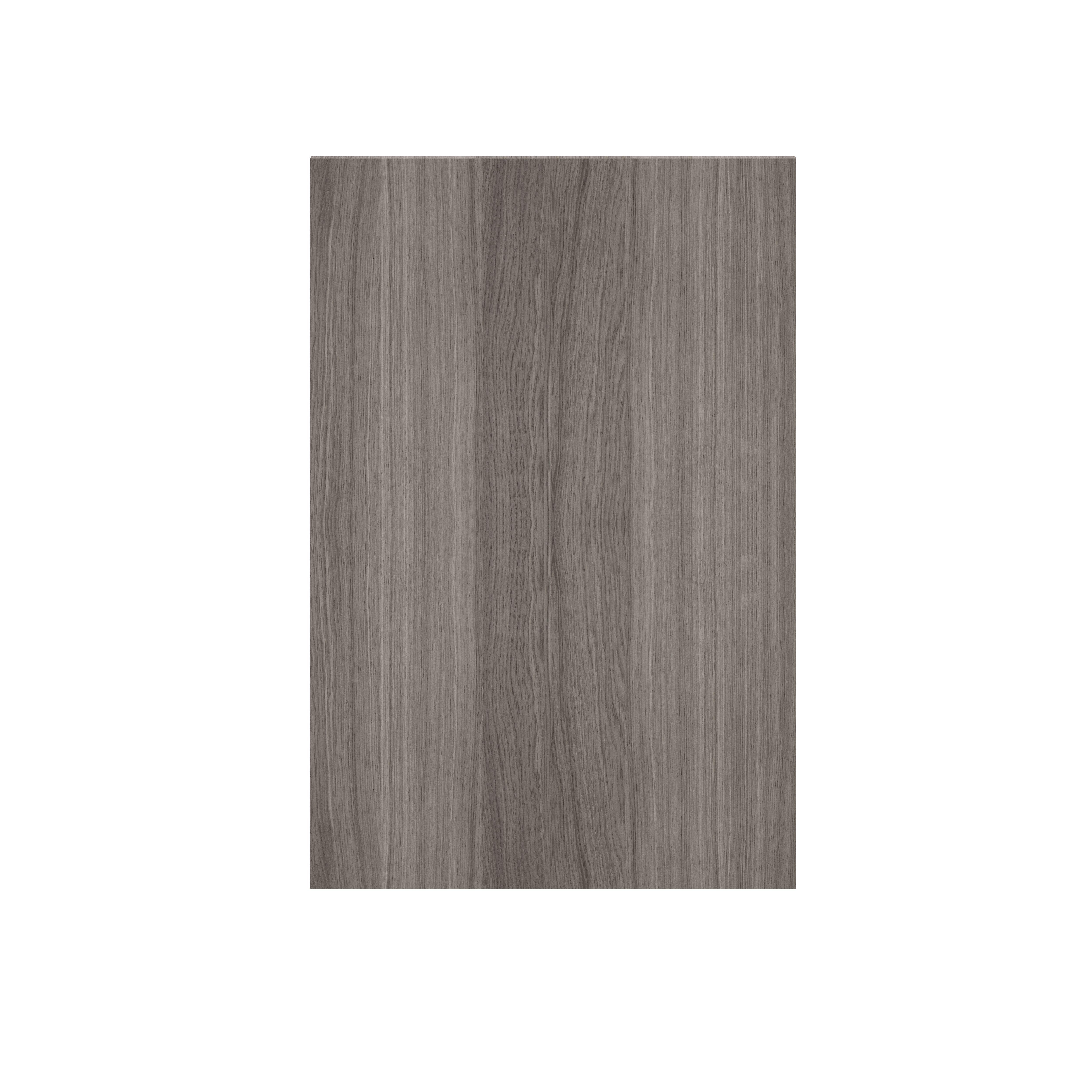 GoodHome Atomia Matt Grey oak effect Non-mirrored Modular furniture door, (H) 747mm (W) 497mm