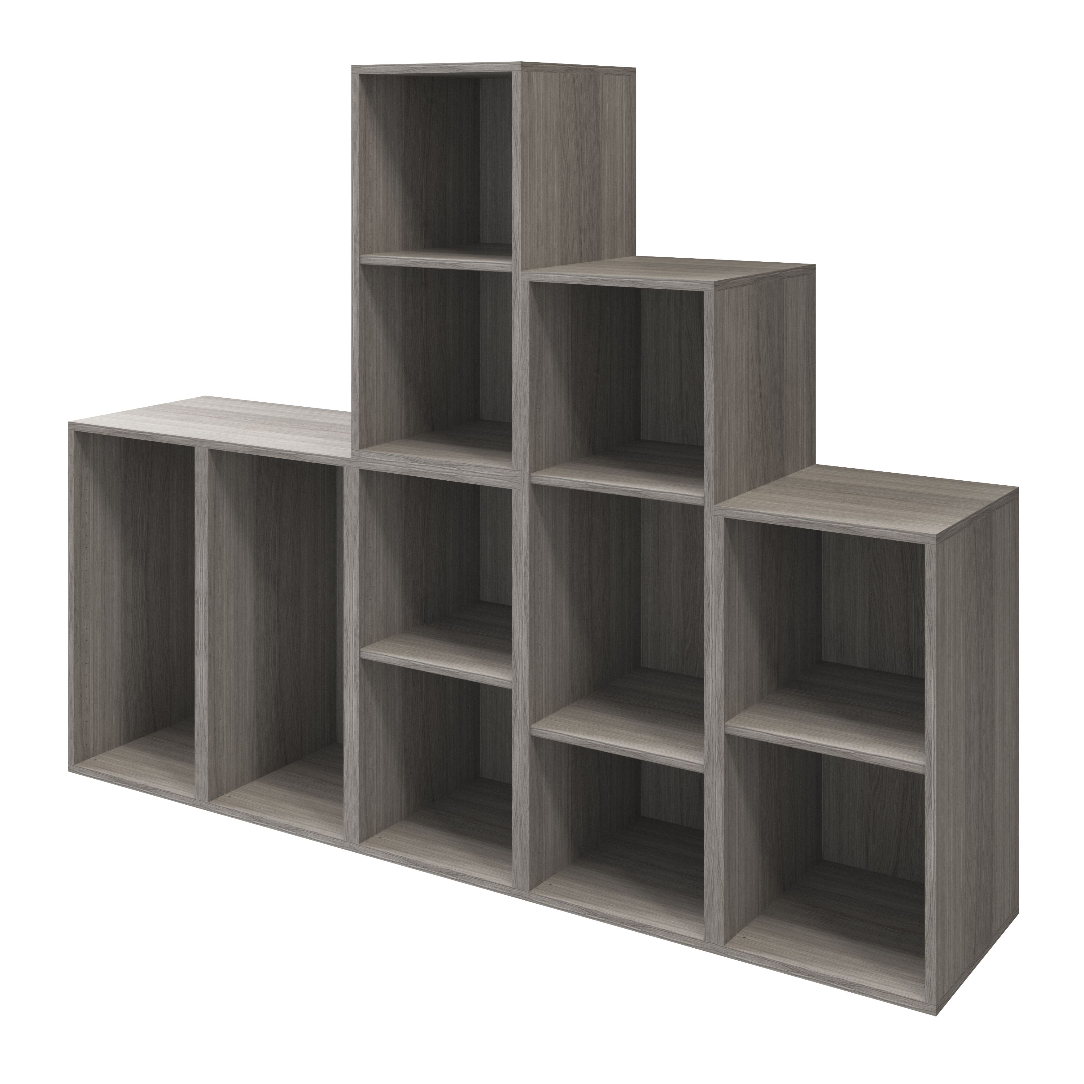 GoodHome Atomia Matt grey oak effect Under the stairs storage kit