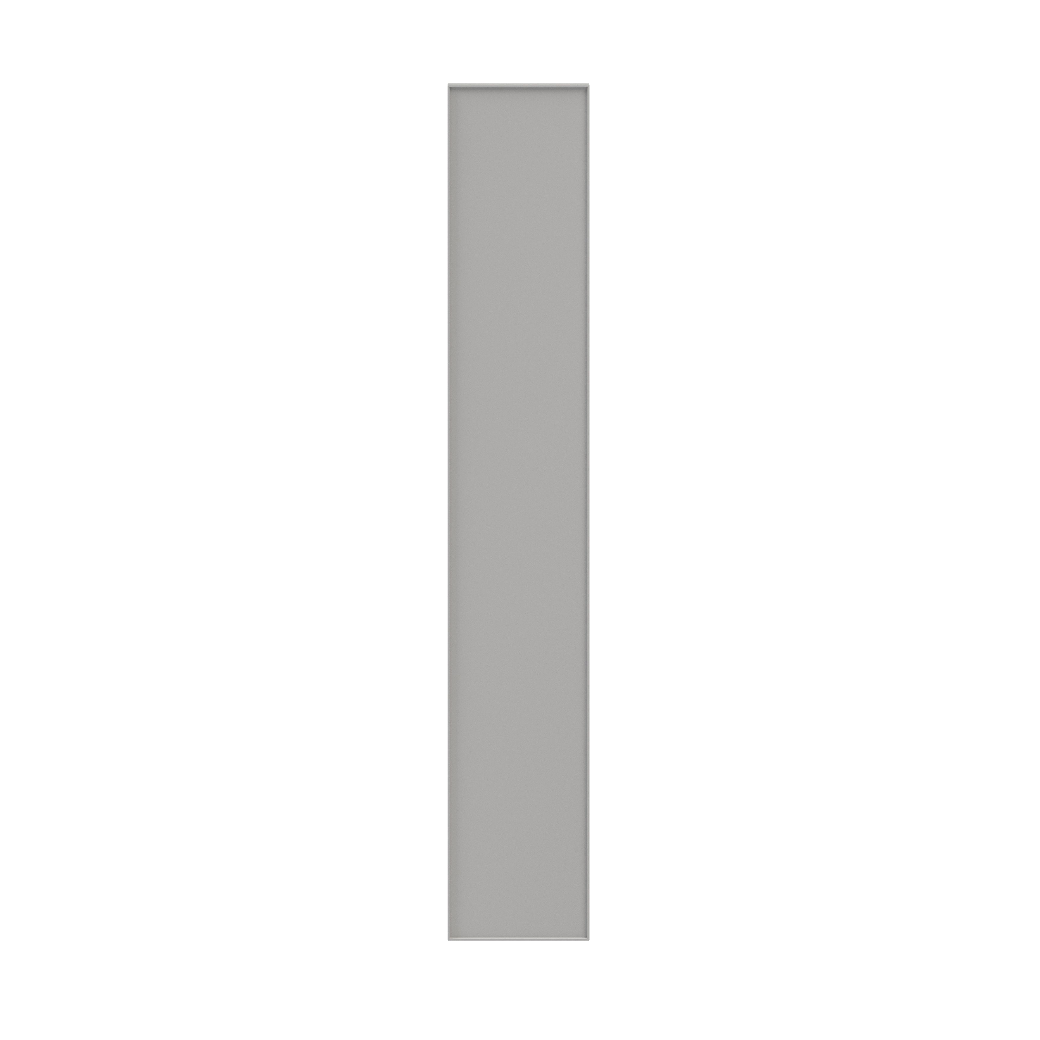 GoodHome Atomia Matt Light grey Modular furniture door, (H) 2247mm (W) 372mm