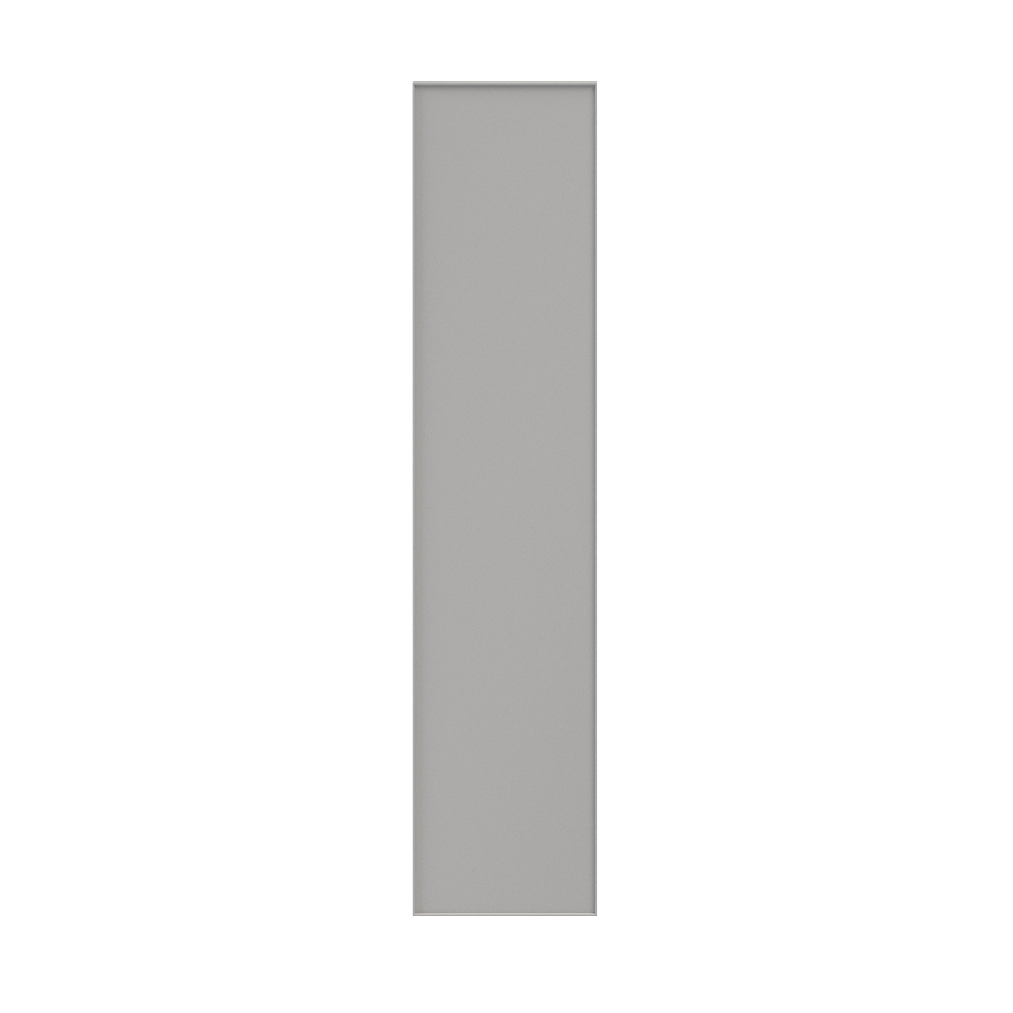 GoodHome Atomia Matt Light grey Non-mirrored Modular furniture door, (H) 2247mm (W) 497mm