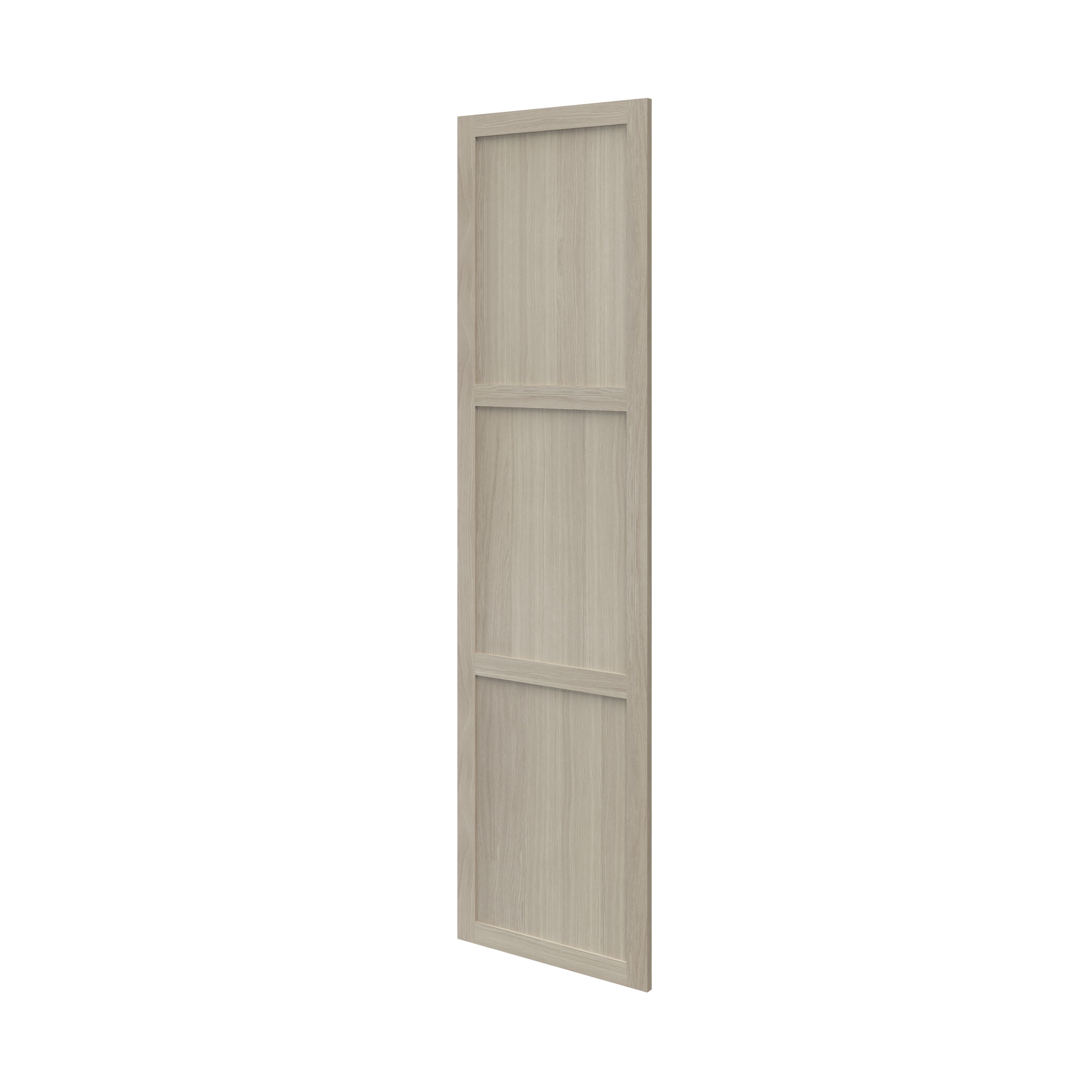 GoodHome Atomia Matt Oak effect Brown Modular furniture door, (H) 1872mm (W) 497mm