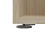 GoodHome Atomia Matt Oak effect Modular furniture cabinet, (H)1125mm (W)500mm (D)580mm