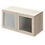 GoodHome Atomia Matt Oak effect Modular furniture cabinet, (H)375mm (W)750mm (D)350mm