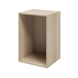 GoodHome Atomia Matt Oak effect Modular furniture cabinet, (H)750mm (W)500mm (D)450mm