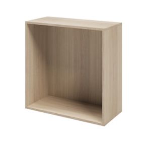 GoodHome Atomia Matt Oak effect Modular furniture cabinet, (H)750mm (W)750mm (D)350mm