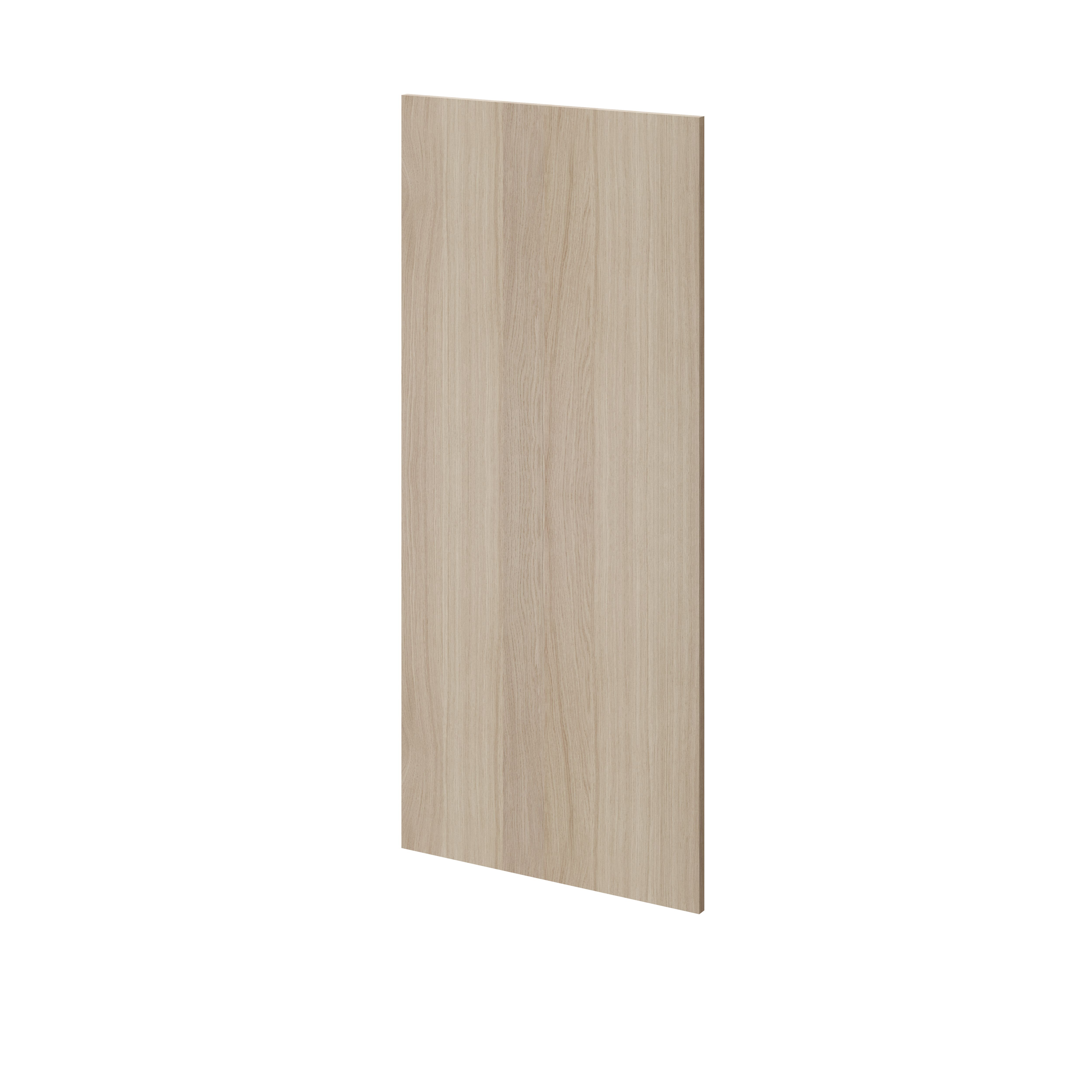 GoodHome Atomia Matt Oak effect Non-mirrored Modular furniture door, (H) 1122mm (W) 497mm