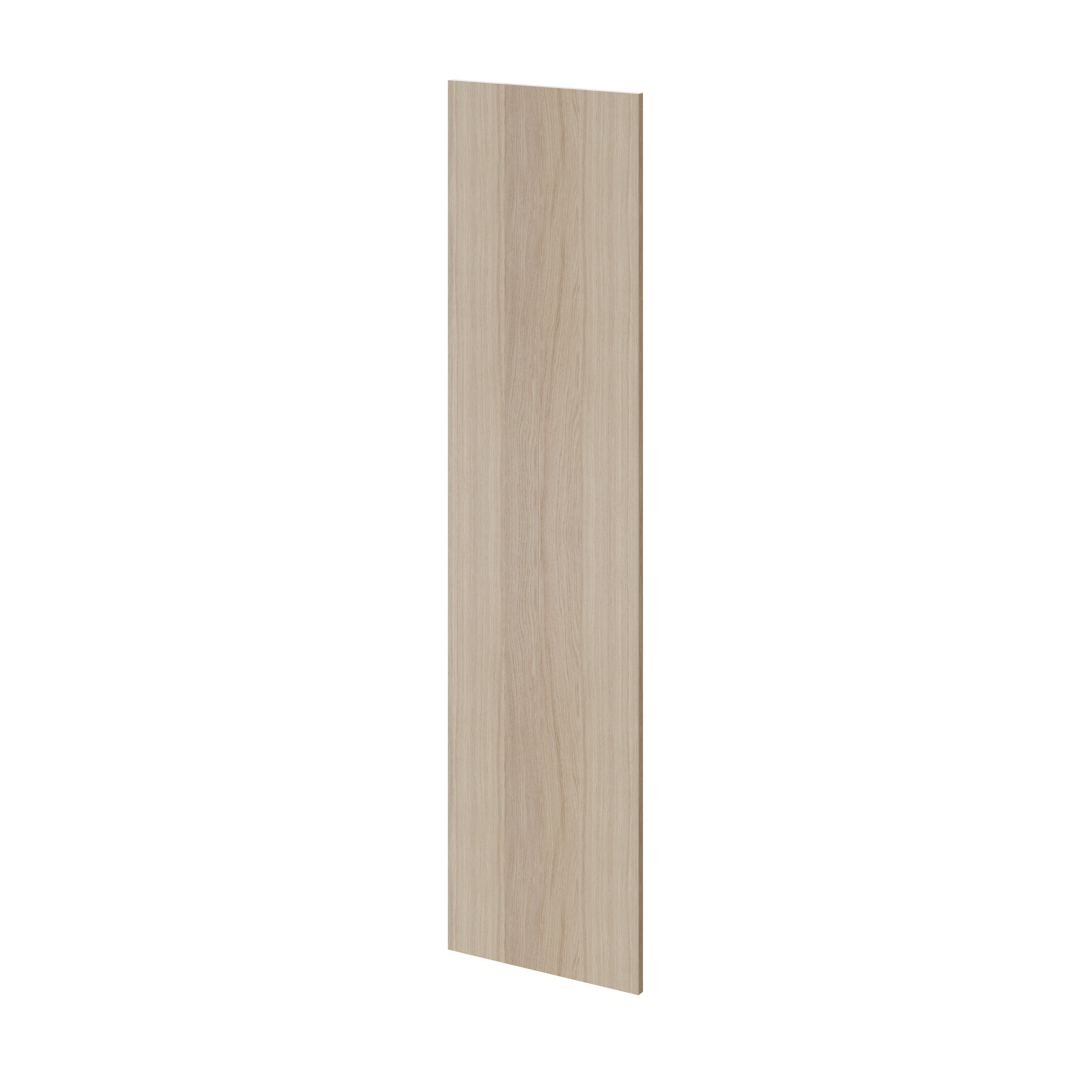 GoodHome Atomia Matt Oak effect Non-mirrored Modular furniture door, (H) 1497mm (W) 372mm