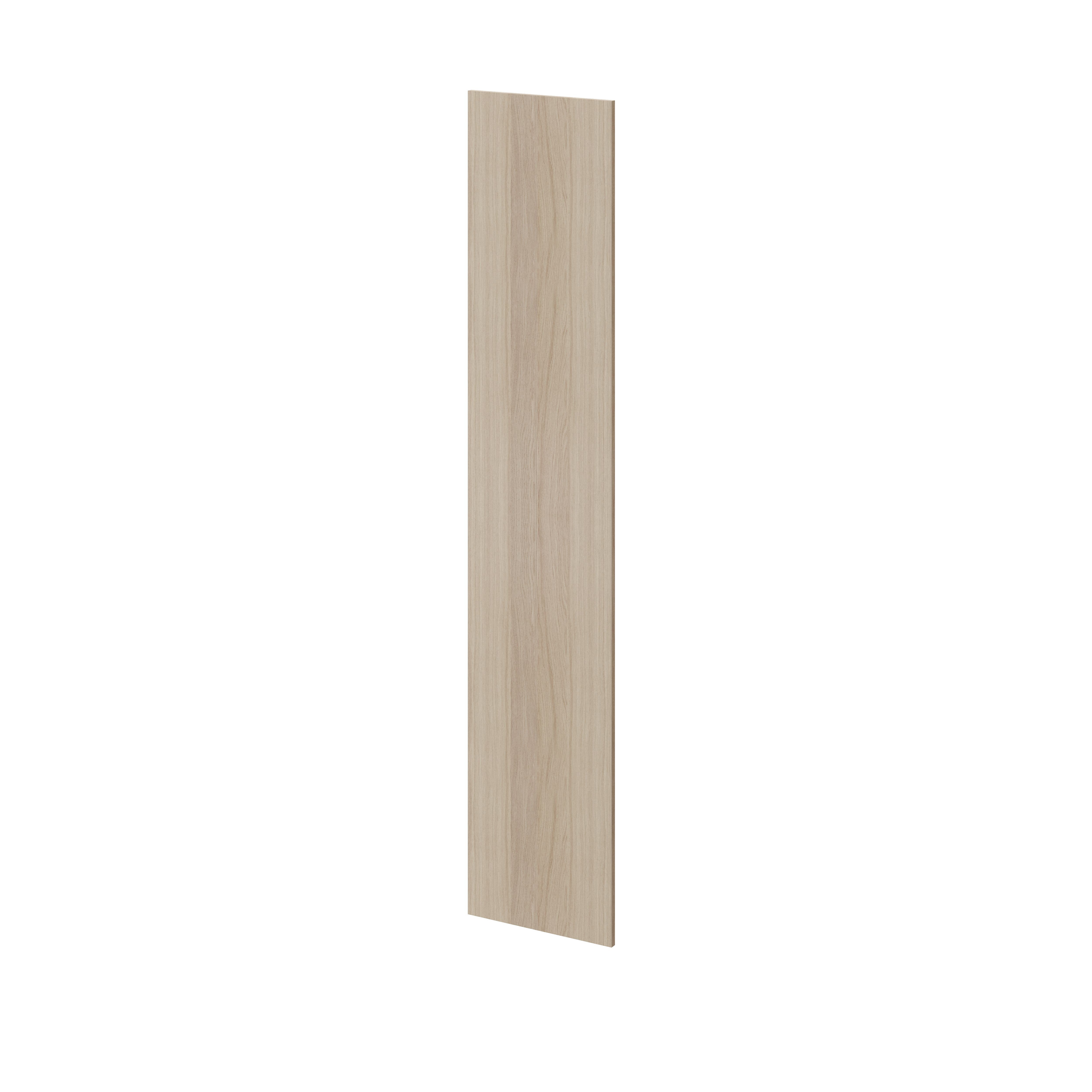 GoodHome Atomia Matt Oak effect Non-mirrored Modular furniture door, (H) 1872mm (W) 372mm