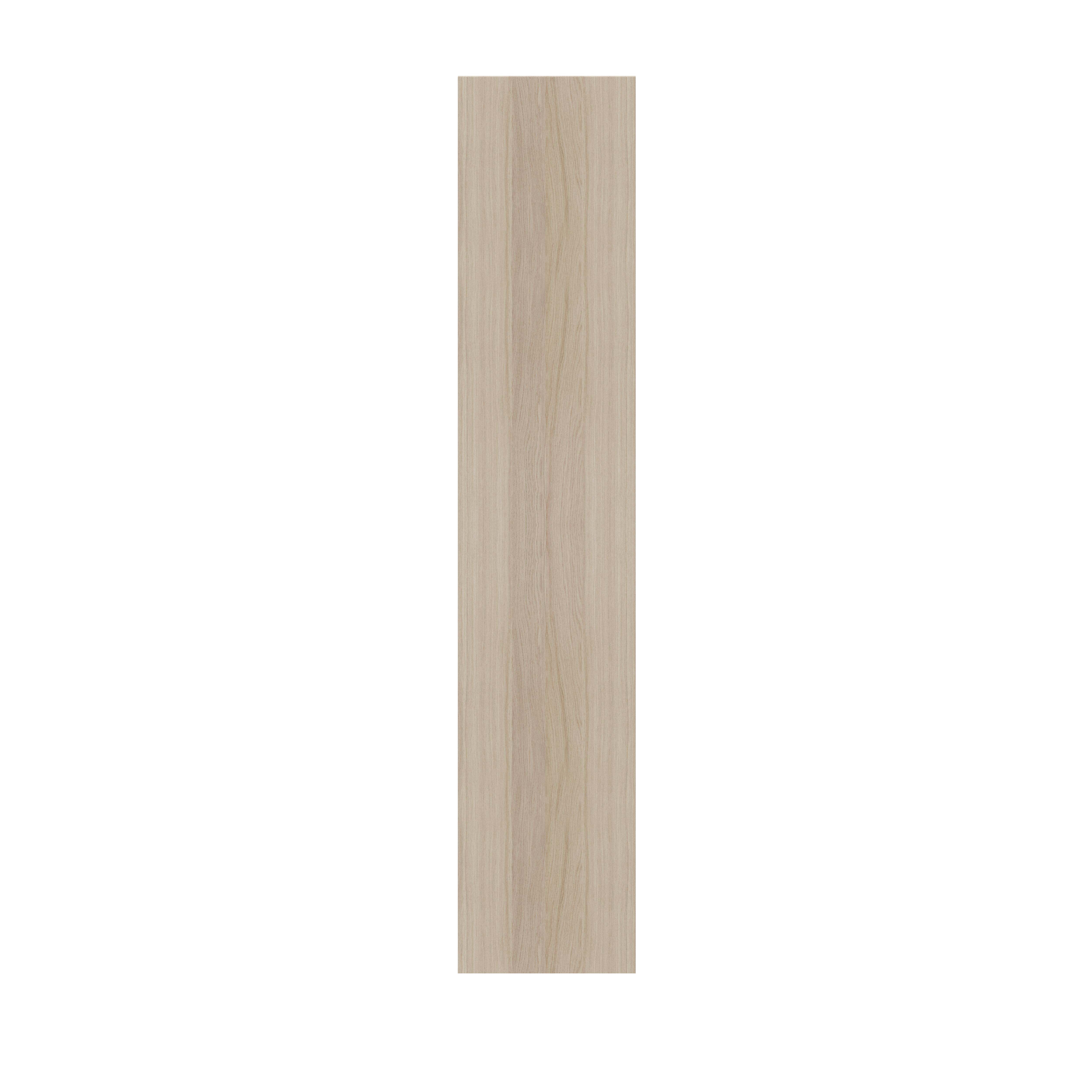 GoodHome Atomia Matt Oak effect Non-mirrored Modular furniture door, (H) 1872mm (W) 372mm