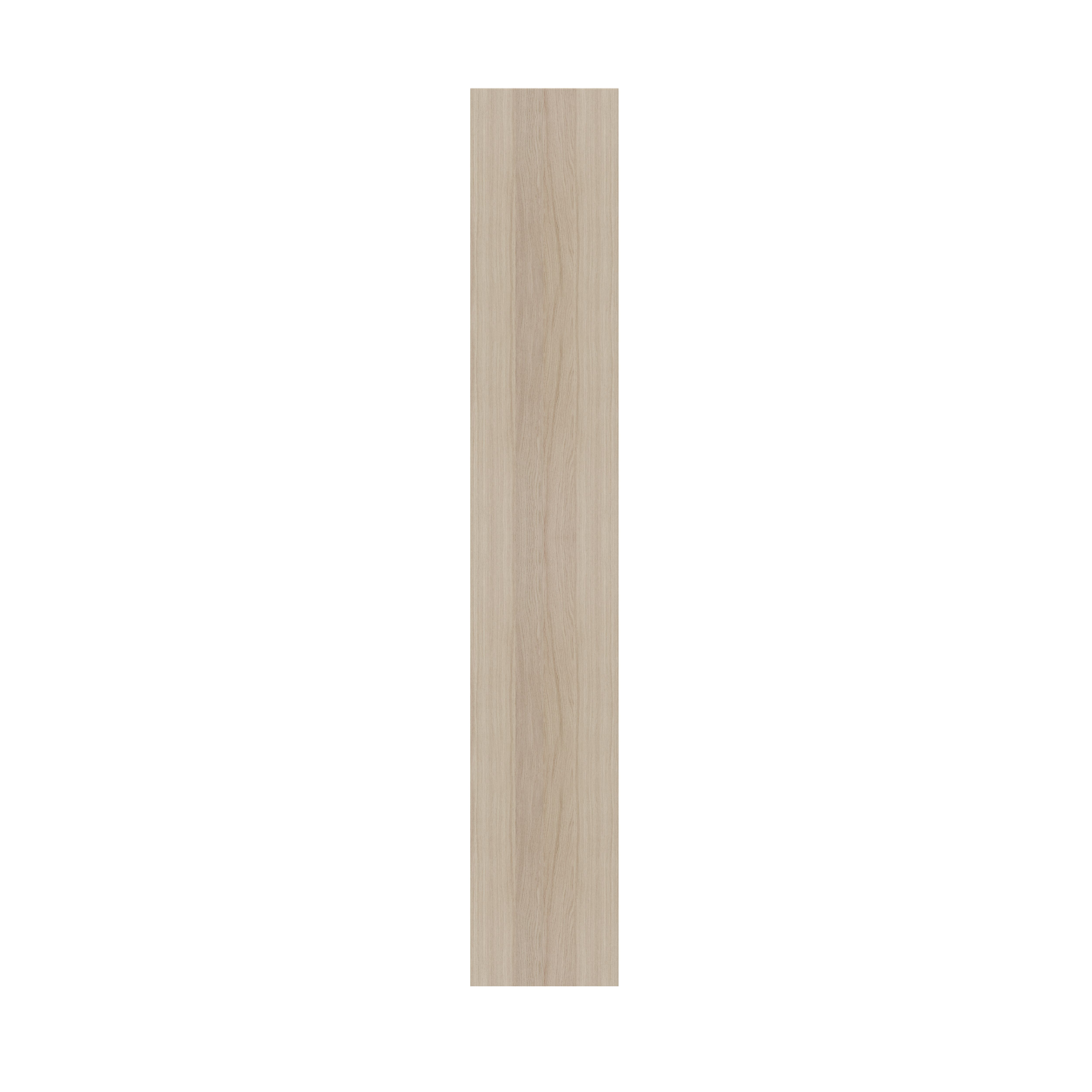 GoodHome Atomia Matt Oak effect Non-mirrored Modular furniture door, (H) 2247mm (W) 372mm