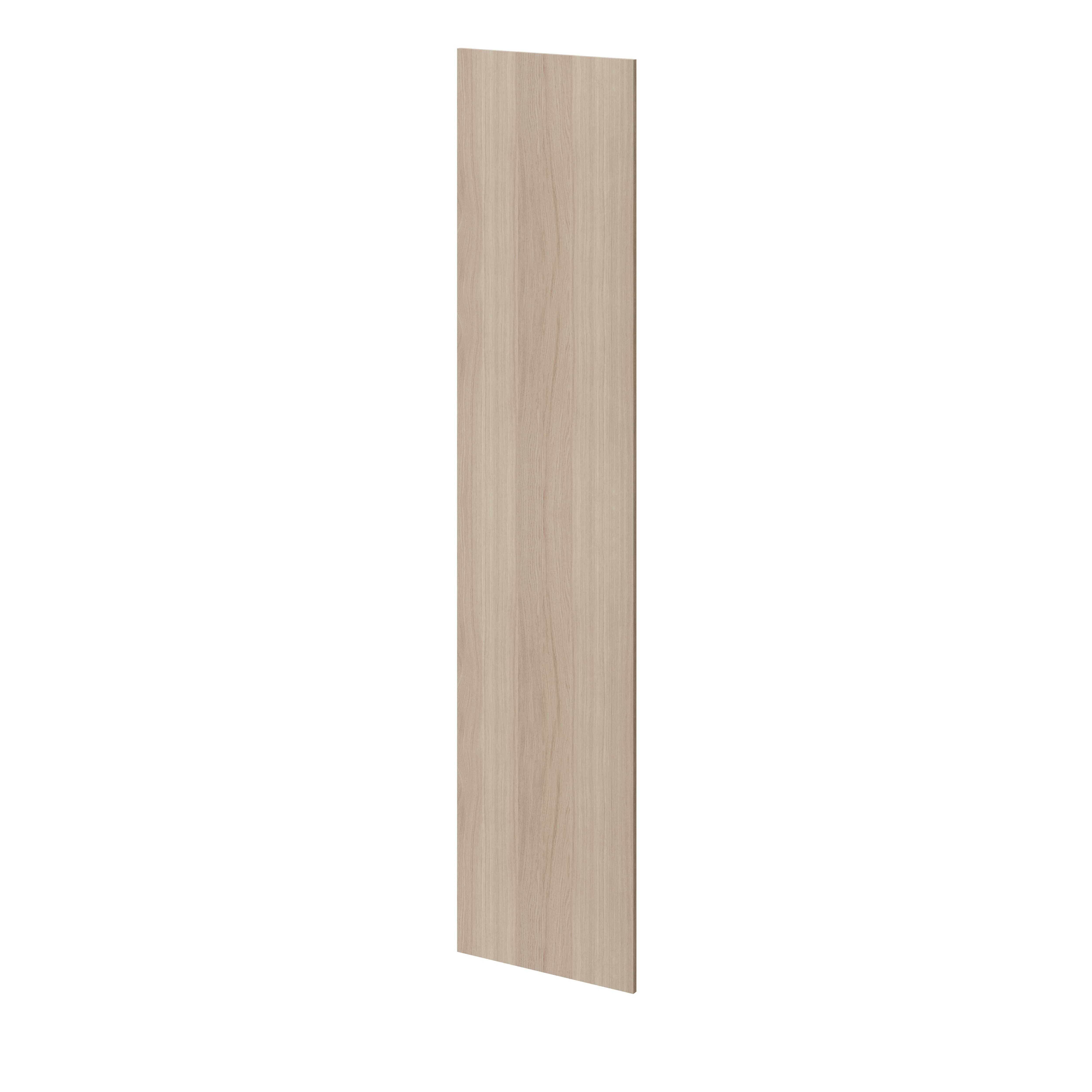 GoodHome Atomia Matt Oak effect Non-mirrored Modular furniture door, (H) 2247mm (W) 497mm