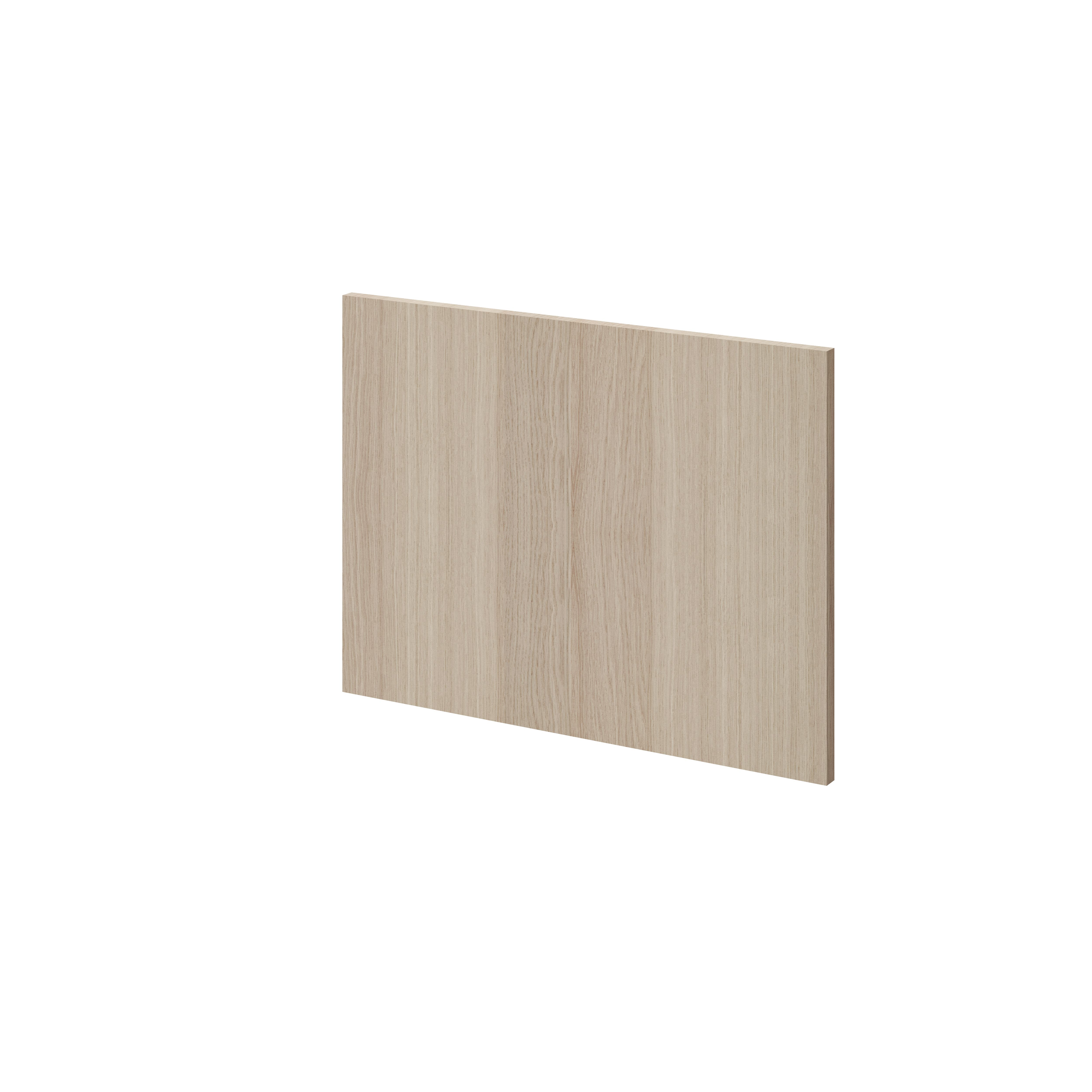 GoodHome Atomia Matt Oak effect Non-mirrored Modular furniture door, (H) 372mm (W) 497mm