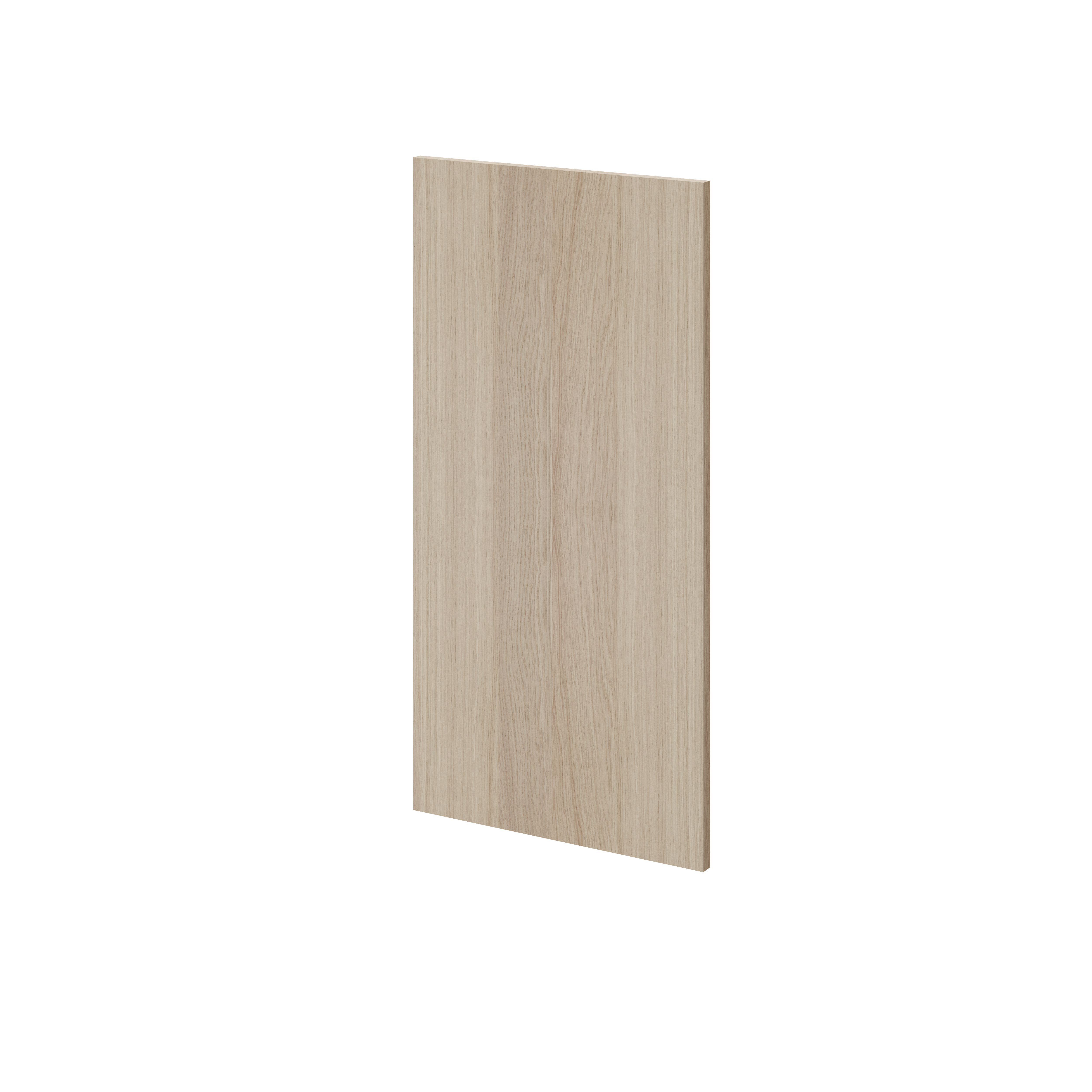 GoodHome Atomia Matt Oak effect Non-mirrored Modular furniture door, (H) 747mm (W) 372mm