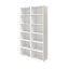 GoodHome Atomia Matt white 12 compartment 12 Shelf Freestanding Rectangular Bookcase (H)1875mm (W)1000mm (D)350mm