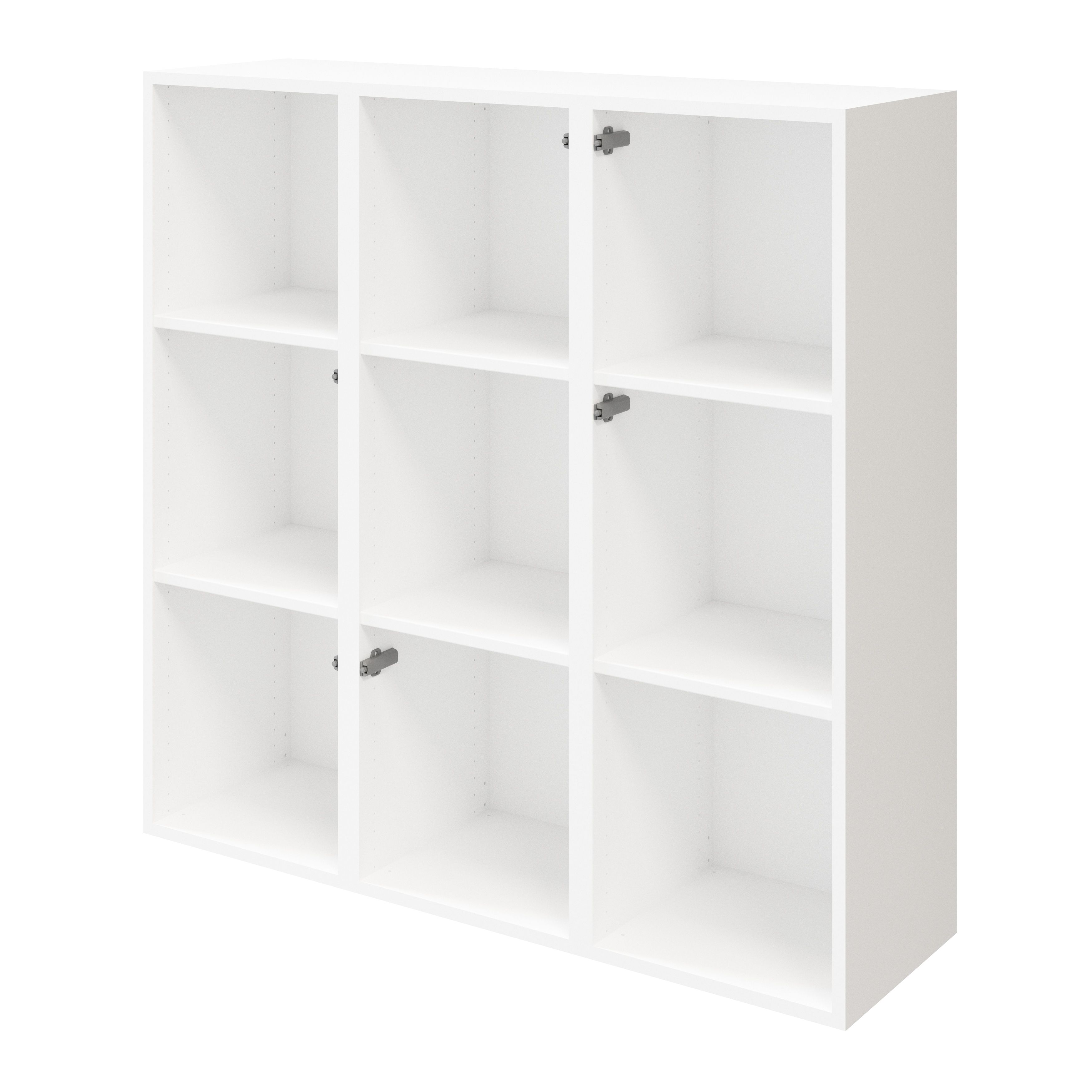 GoodHome Atomia Matt white Bookcases, shelving units & display cabinets
