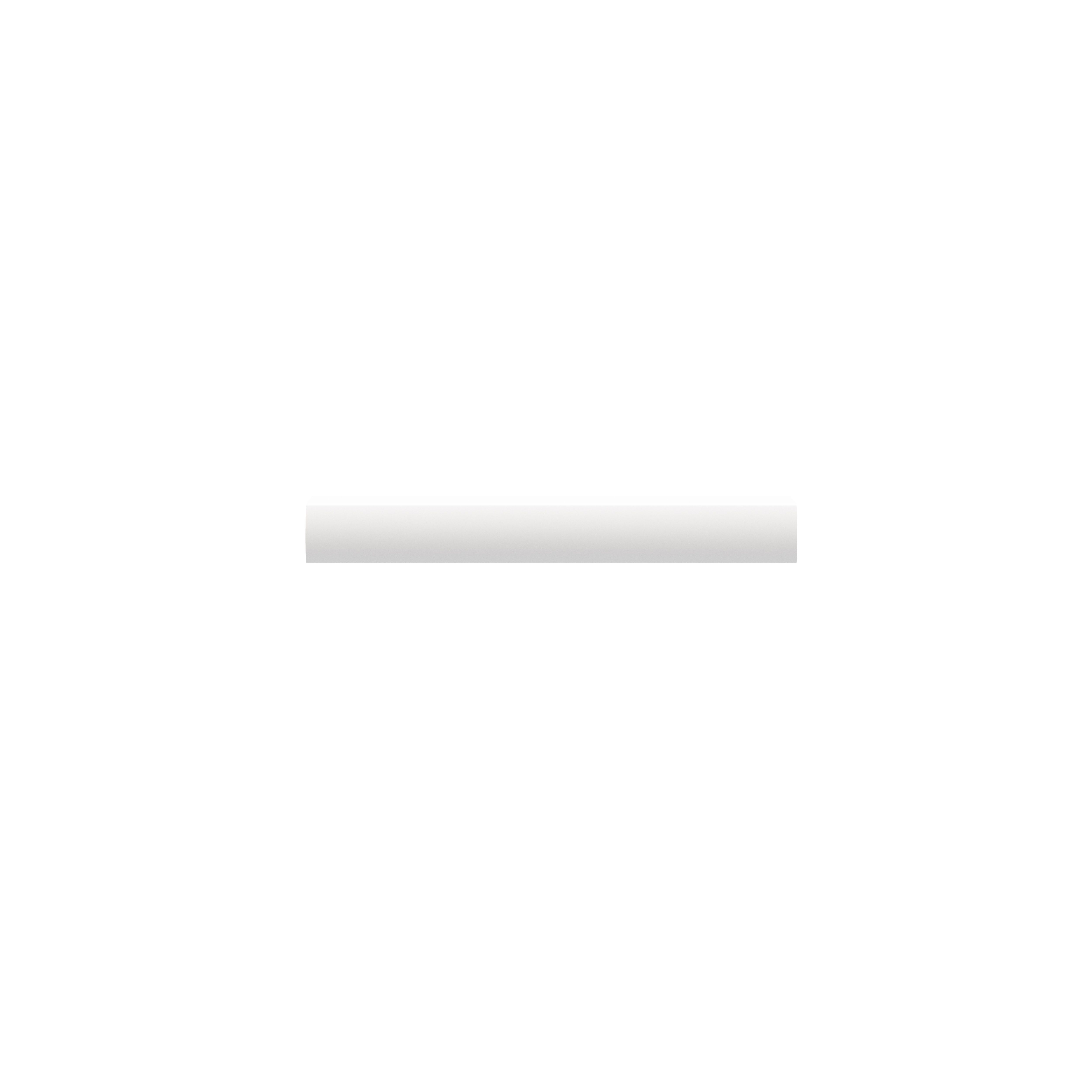 GoodHome Atomia Matt White Doors & drawers Front Handle (L)15.5cm (D)19mm, Pack of 2