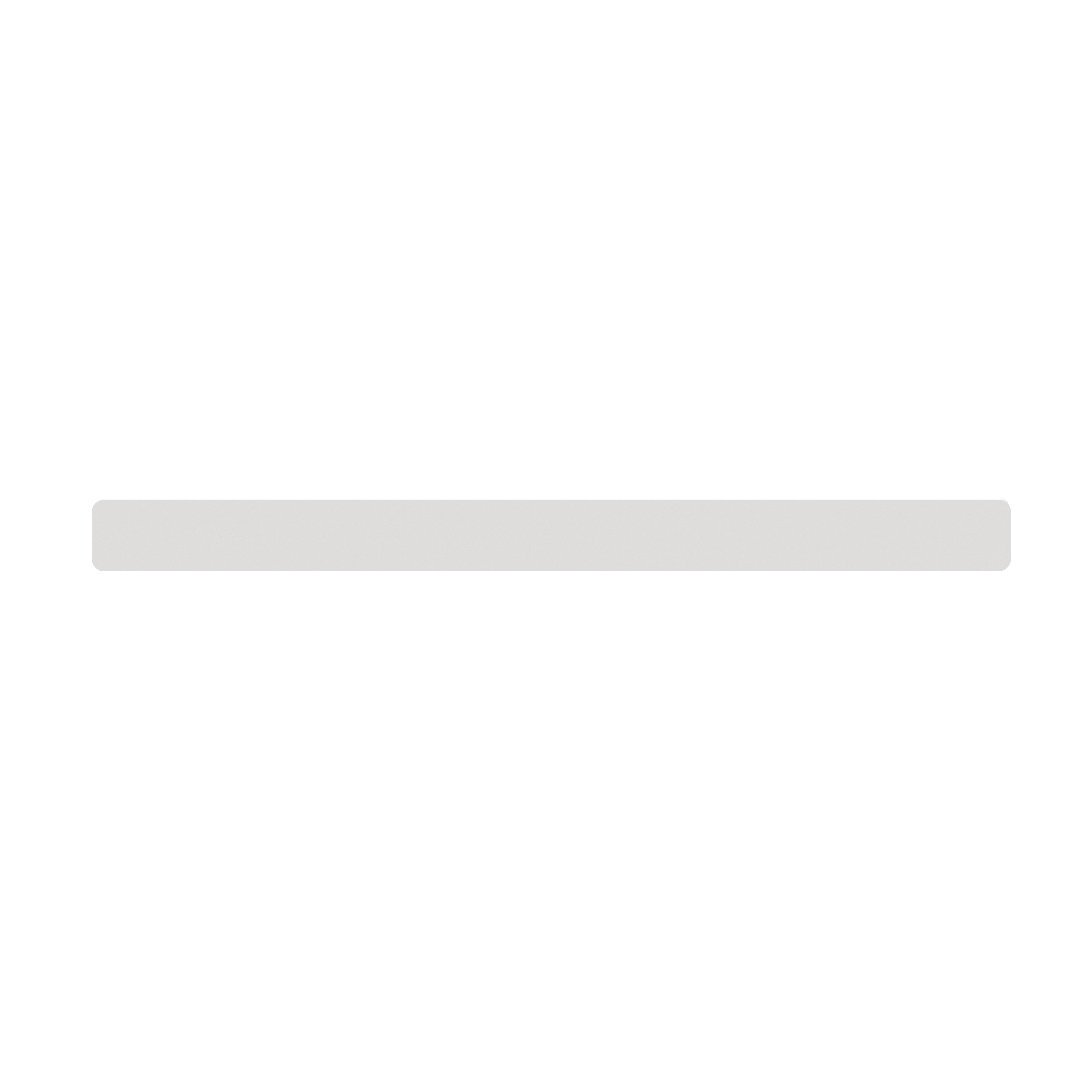 GoodHome Atomia Matt White Doors & drawers Front Handle (L)29.3cm (D)20.5mm, Pack of 2