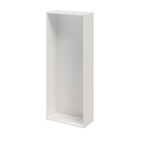 GoodHome Atomia Matt White Modular furniture cabinet, (H)1875mm (W)750mm (D)350mm