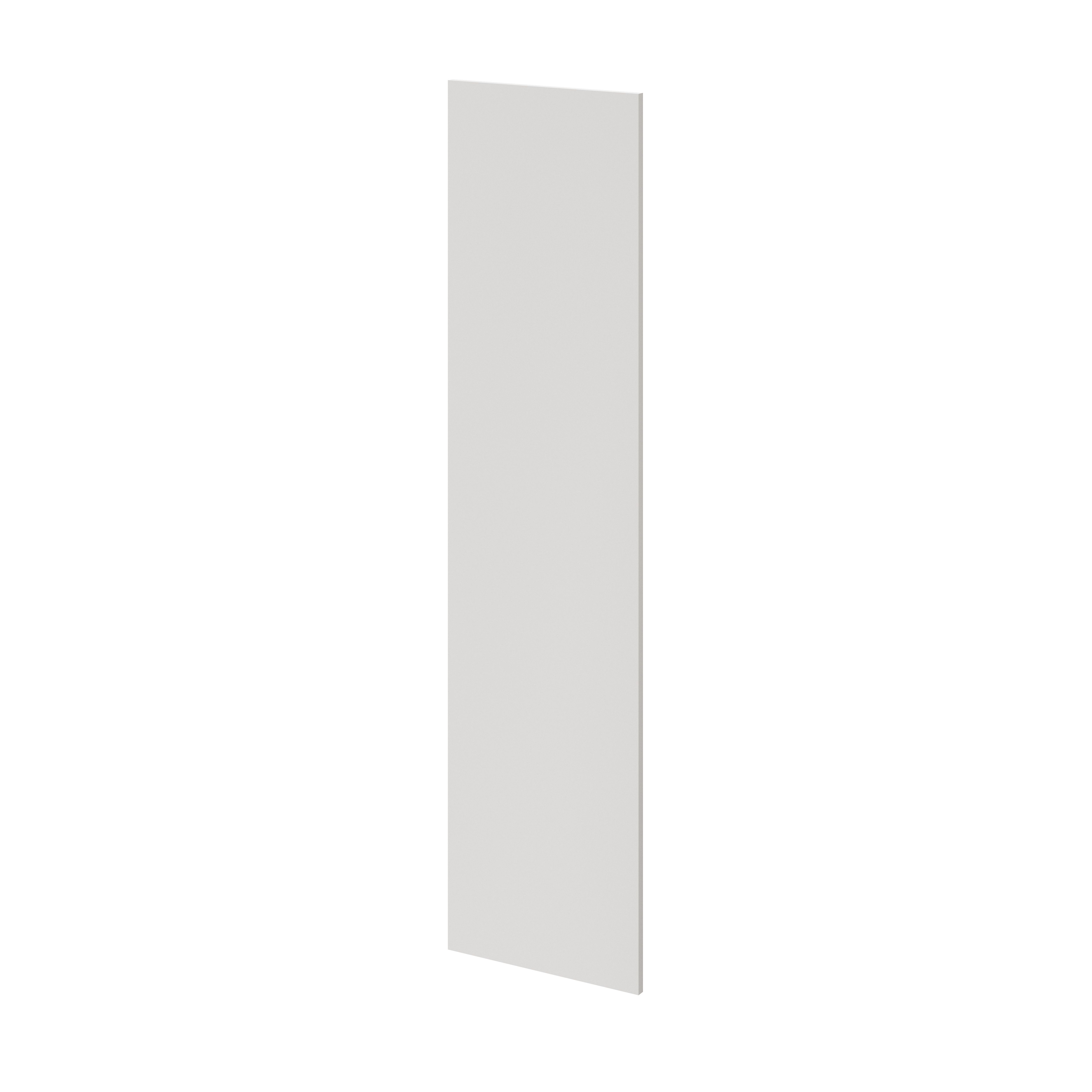 GoodHome Atomia Matt White Non-mirrored Modular furniture door, (H) 1497mm (W) 372mm