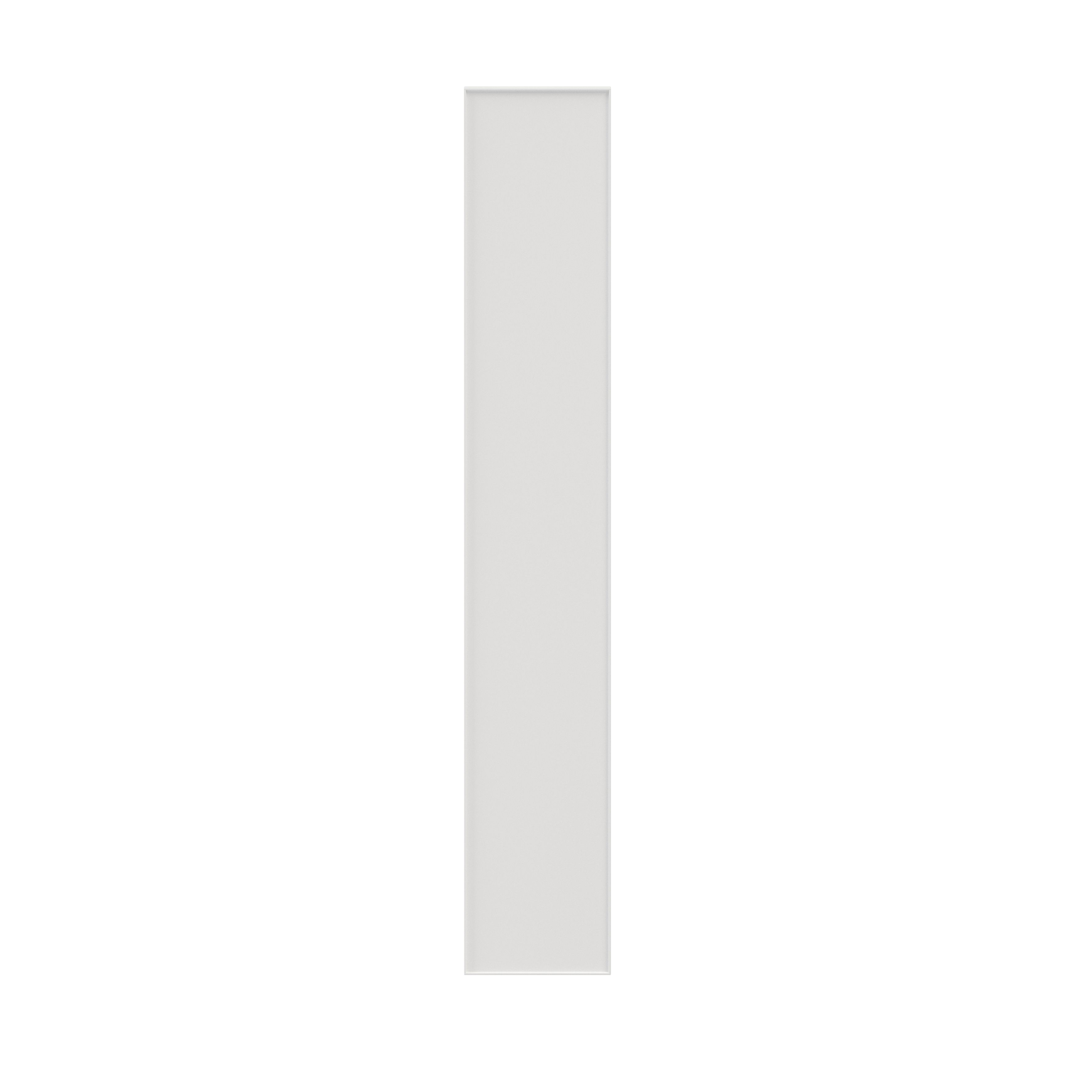 GoodHome Atomia Matt White Non-mirrored Modular furniture door, (H) 2247mm (W) 372mm