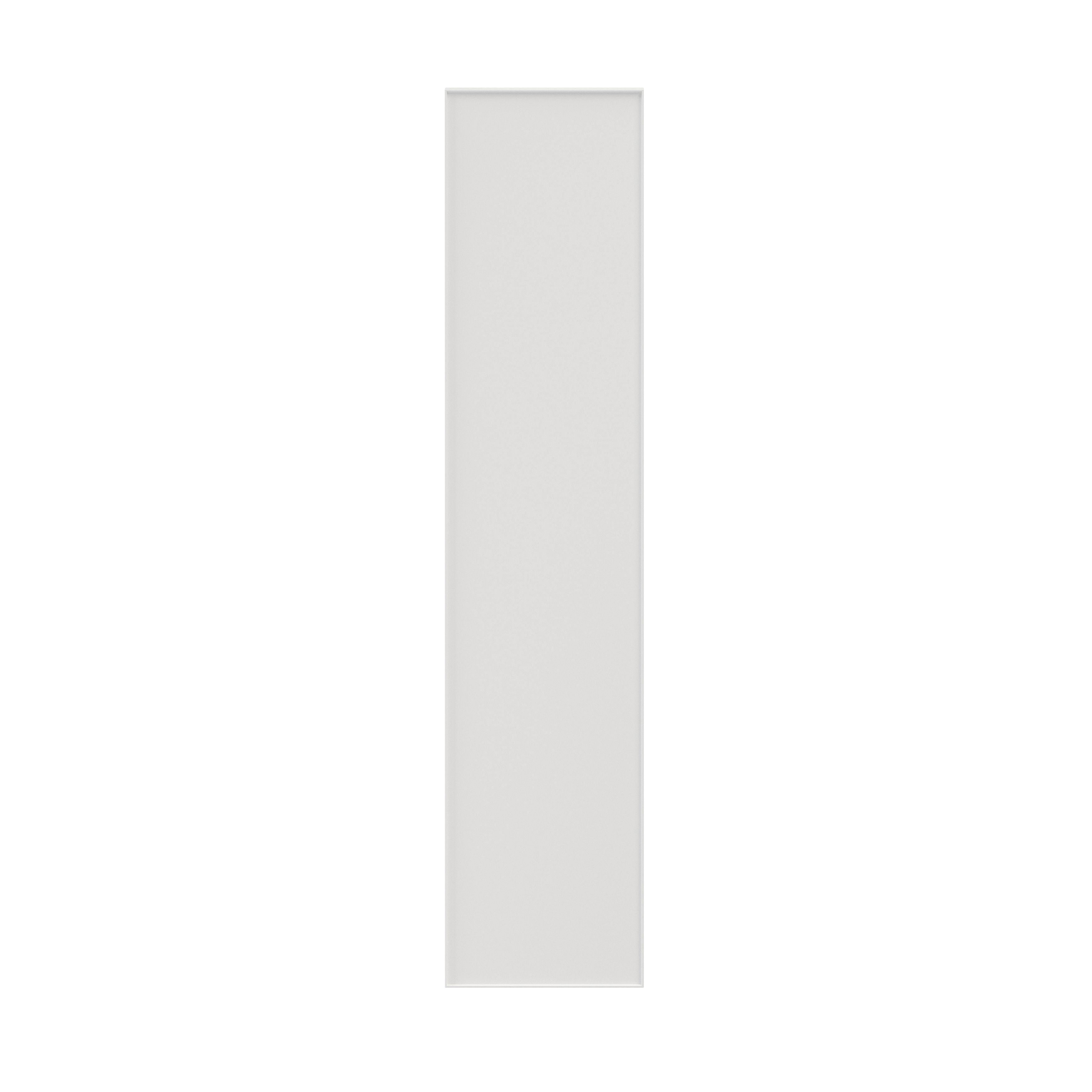 GoodHome Atomia Matt White Non-mirrored Modular furniture door, (H) 2247mm (W) 497mm