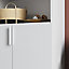 GoodHome Atomia Matt White Non-mirrored Modular furniture door, (H) 747mm (W) 372mm