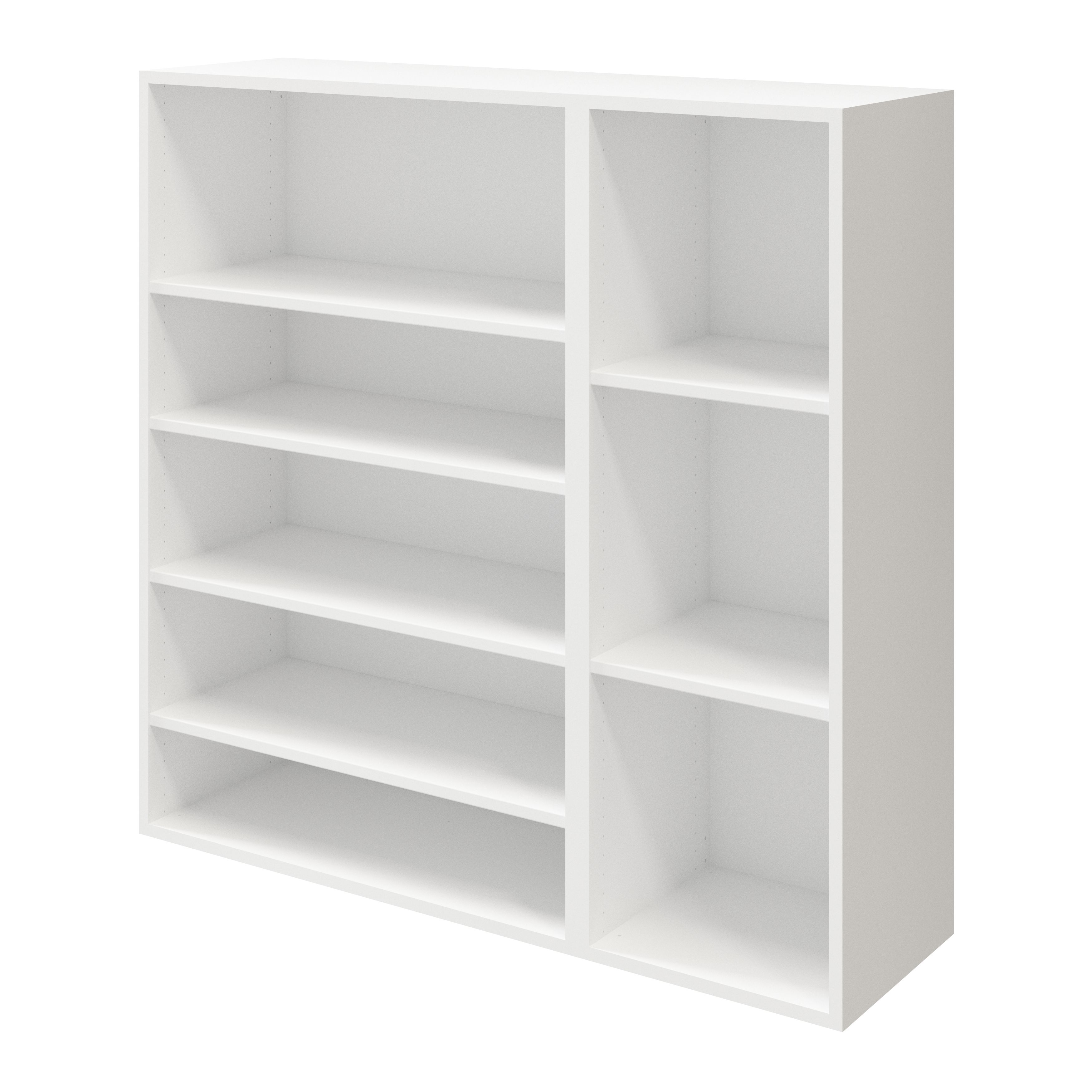 GoodHome Atomia Matt white oak effect Hallway storage unit kit