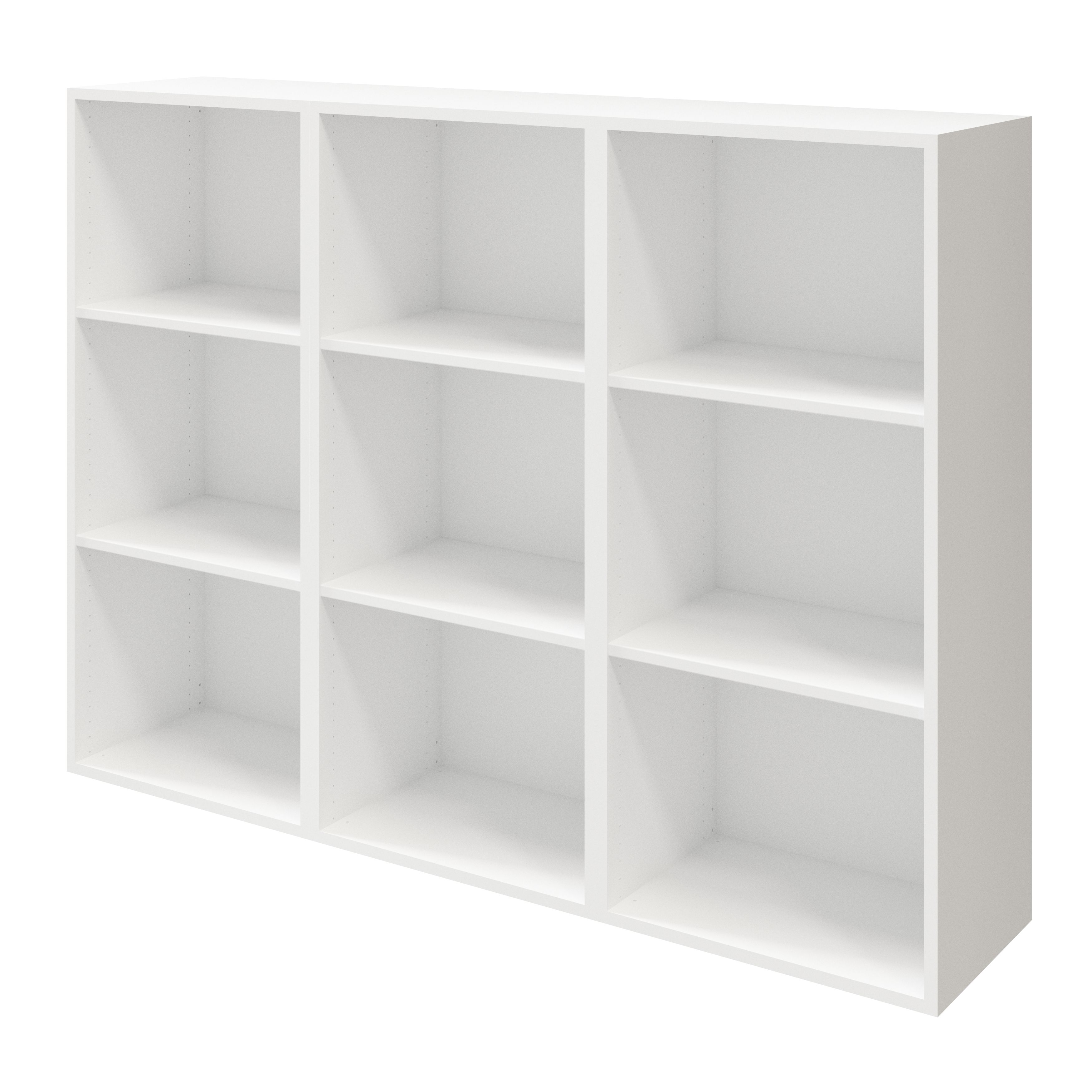 GoodHome Atomia Matt white Storage unit