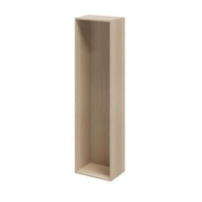 GoodHome Atomia Oak effect Modular furniture cabinet, (H)1875mm (W)500mm (D)350mm