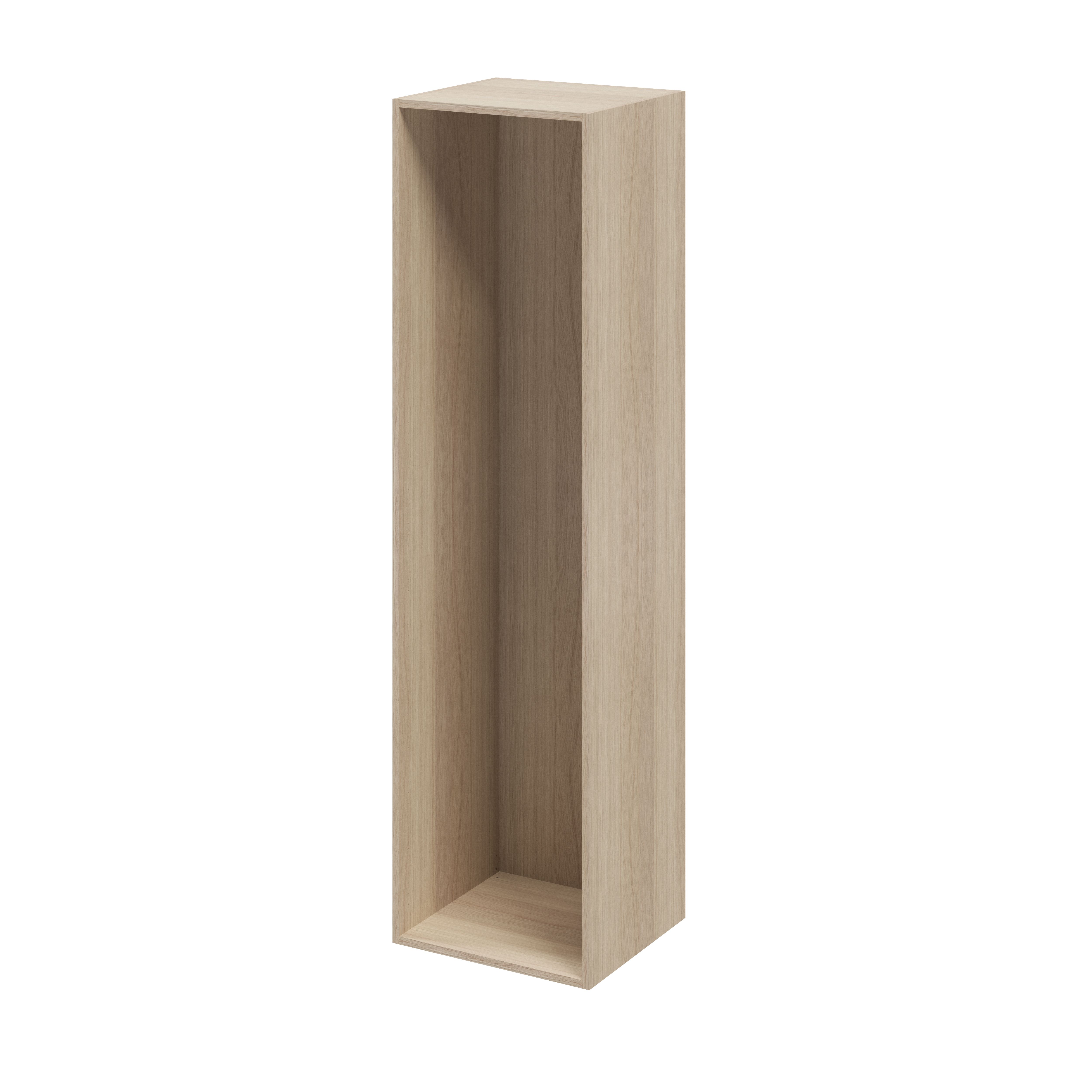 GoodHome Atomia Oak effect Modular furniture cabinet, (H)1875mm (W)500mm (D)450mm