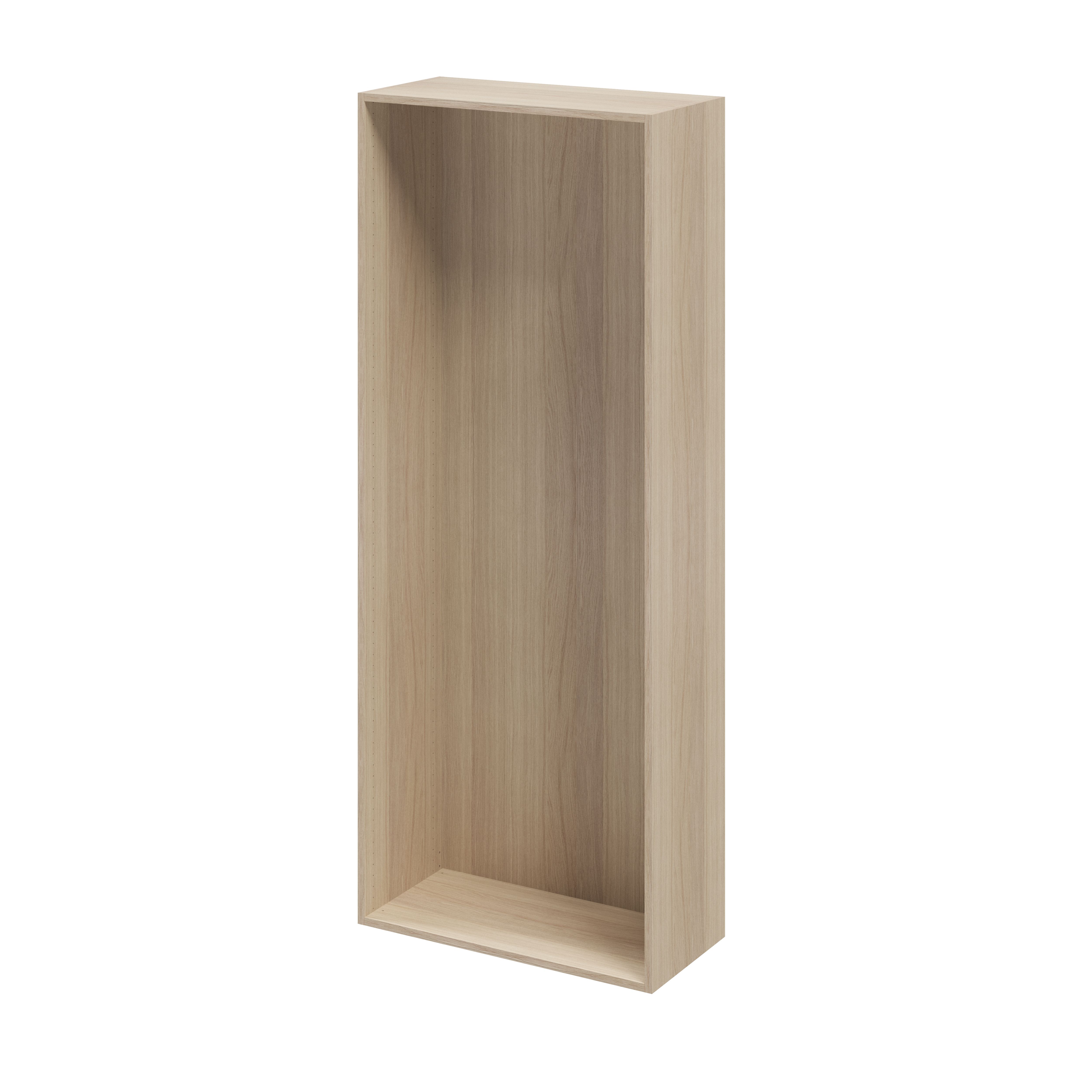 GoodHome Atomia Oak effect Modular furniture cabinet, (H)1875mm (W ...