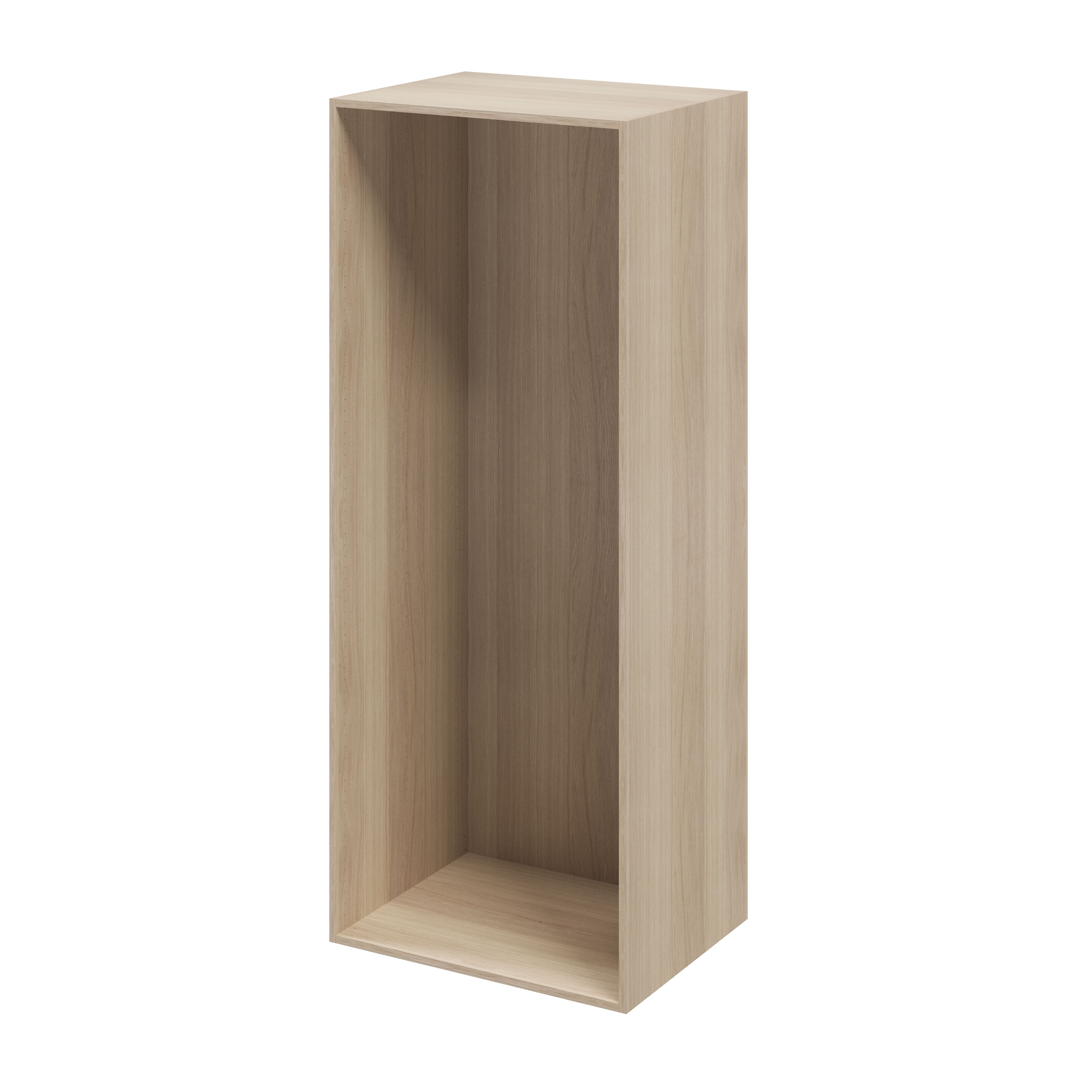 GoodHome Atomia Oak effect Modular furniture cabinet, (H)1875mm (W ...