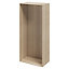 GoodHome Atomia Oak effect Modular furniture cabinet, (H)2250mm (W)1000mm (D)580mm