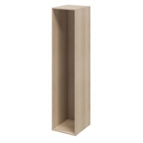 GoodHome Atomia Oak effect Modular furniture cabinet, (H)2250mm (W)500mm (D)580mm
