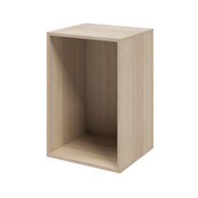 GoodHome Atomia Oak effect Modular furniture cabinet, (H)750mm (W)500mm (D)450mm