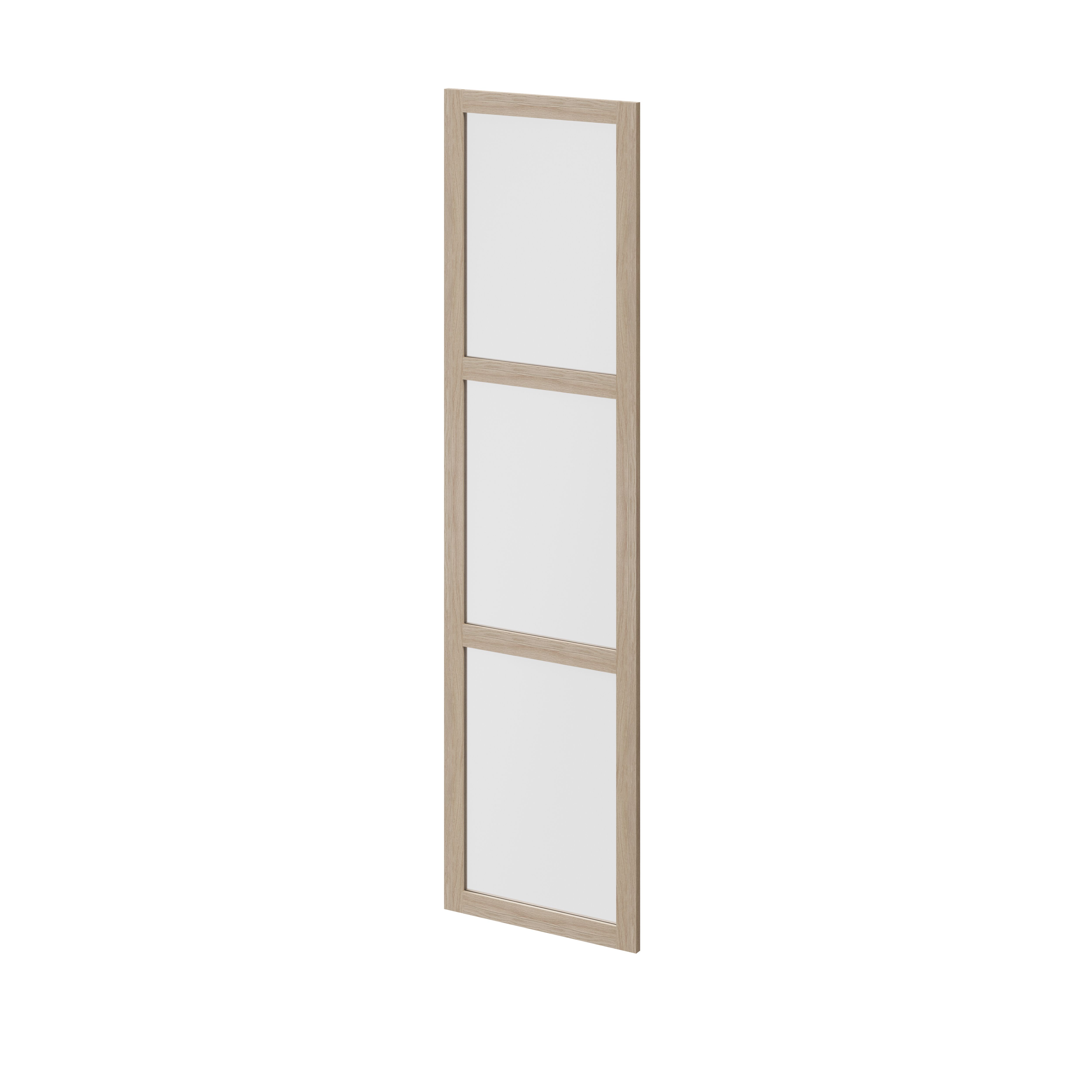 GoodHome Atomia Oak effect Opaque Non-mirrored Modular furniture door, (H) 1872mm (W) 497mm