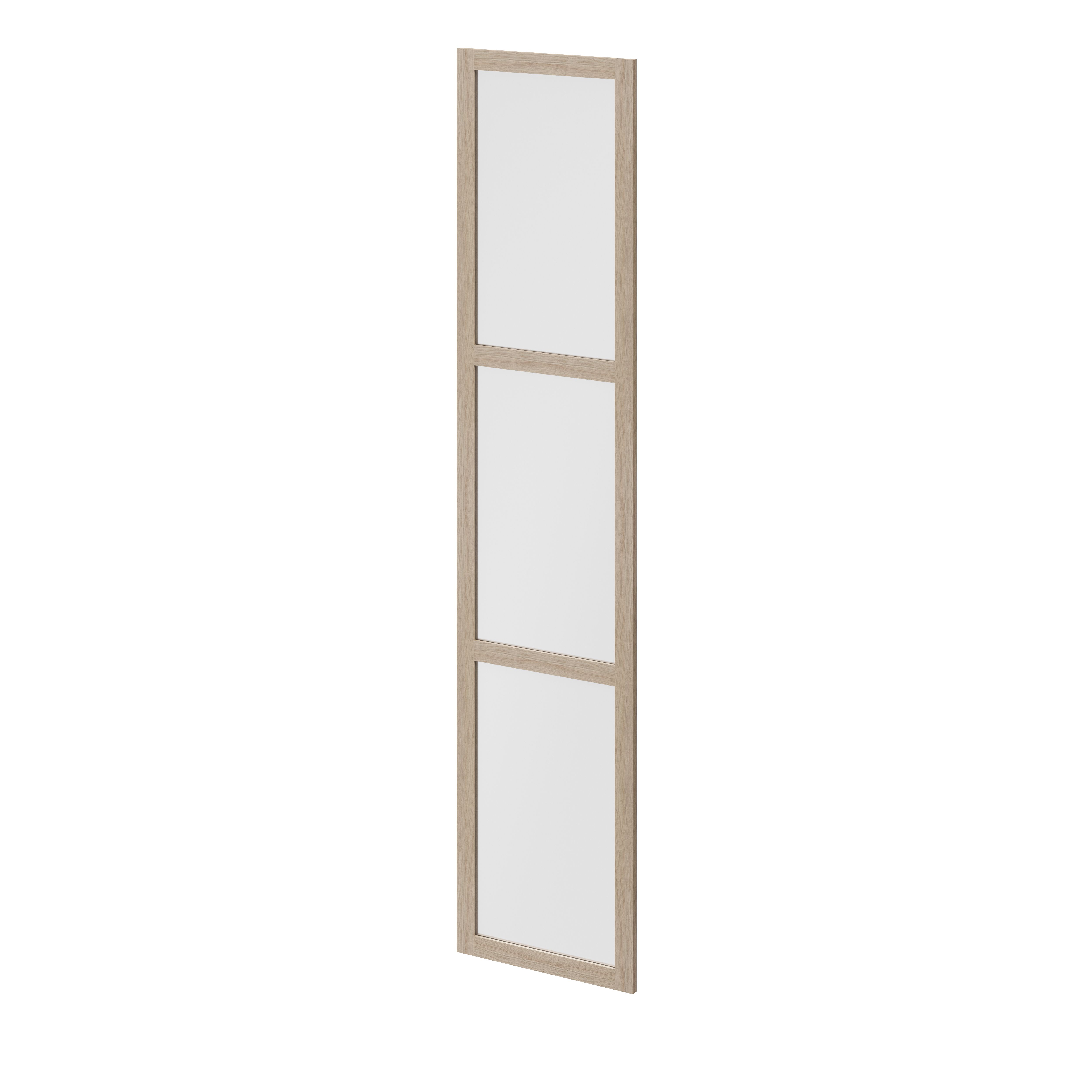 GoodHome Atomia Oak effect Opaque Non-mirrored Modular furniture door, (H) 2247mm (W) 497mm