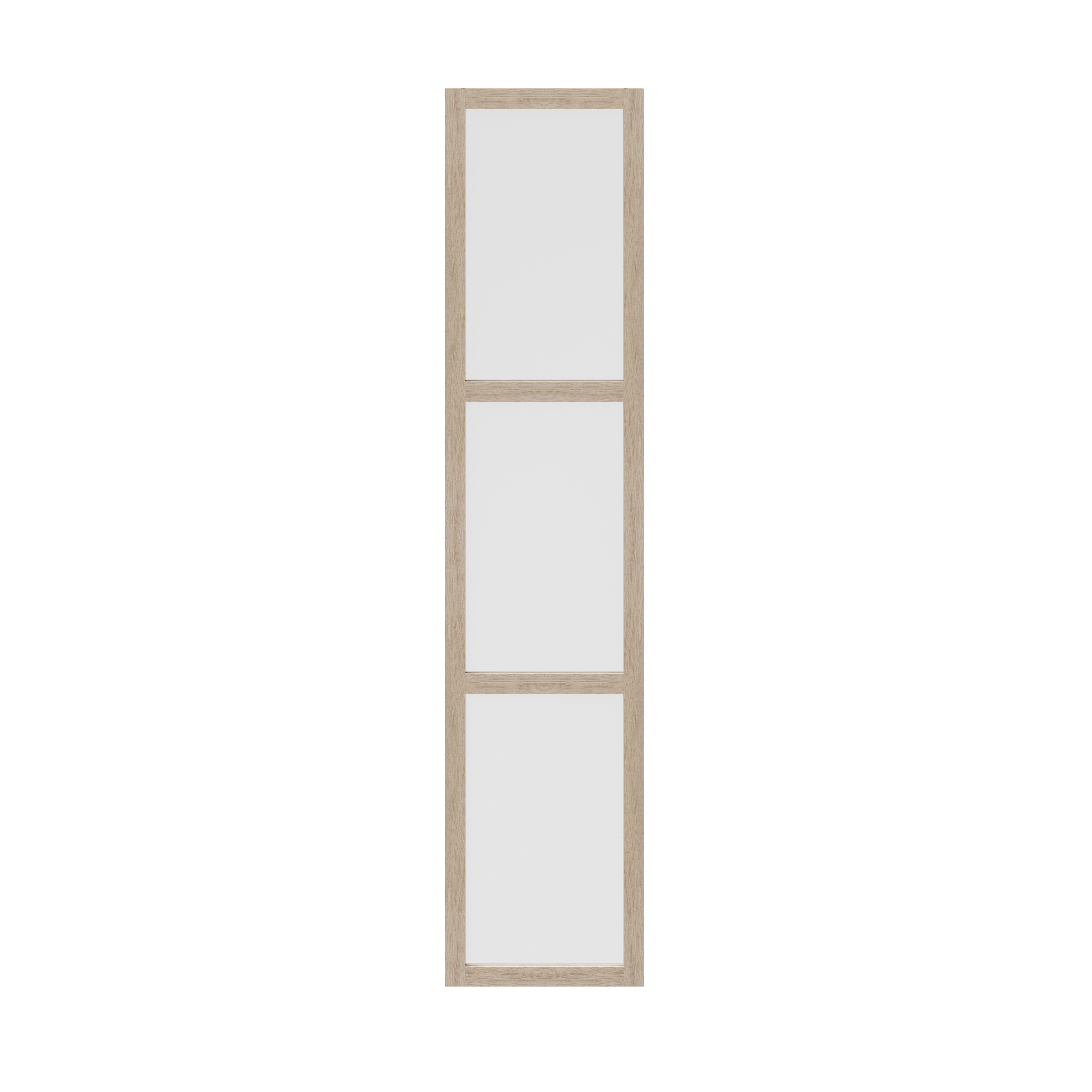 GoodHome Atomia Oak effect Opaque Non-mirrored Modular furniture door, (H) 2247mm (W) 497mm