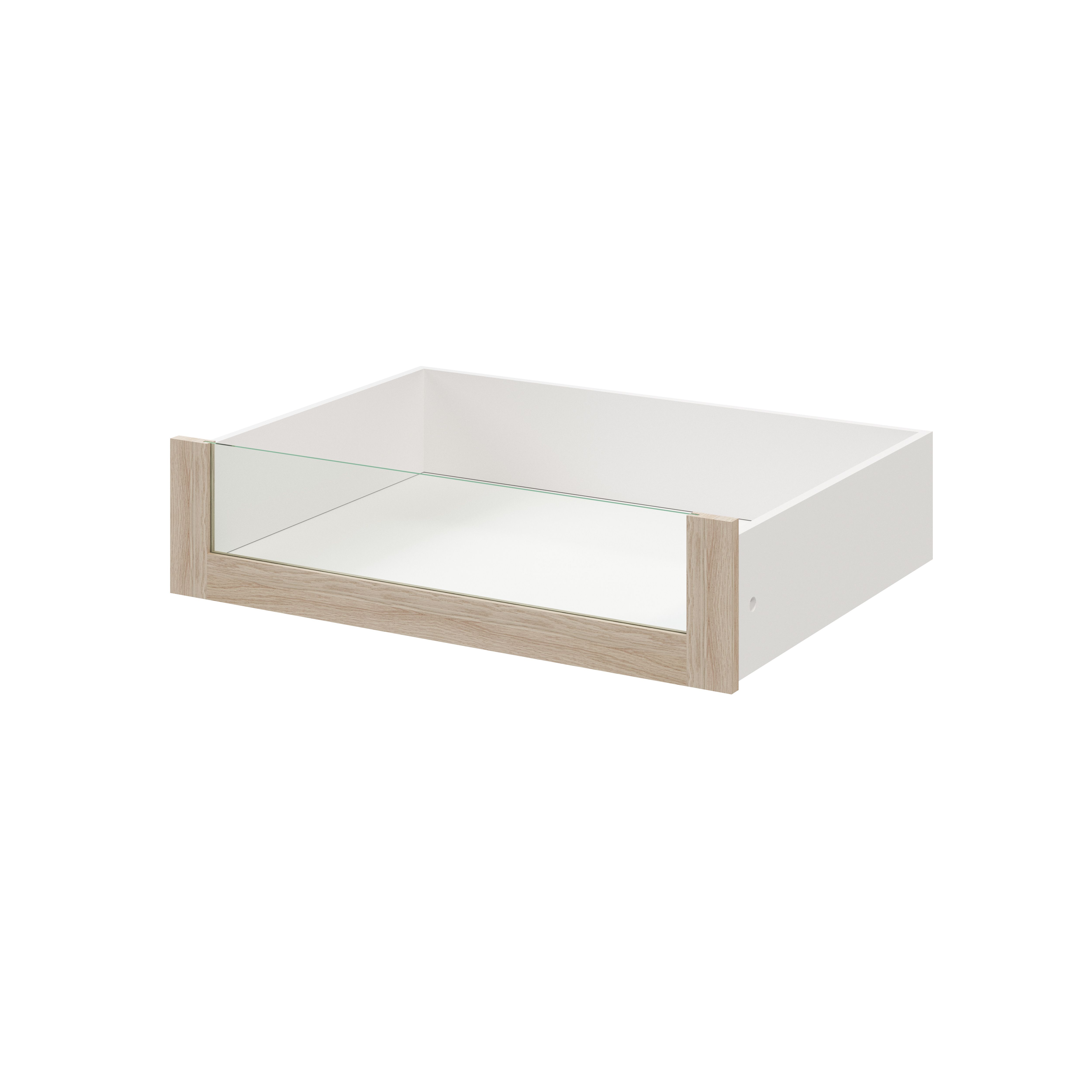 GoodHome Atomia Oak effect Shaker Internal Drawer (H)170mm (W)714mm (D)500mm