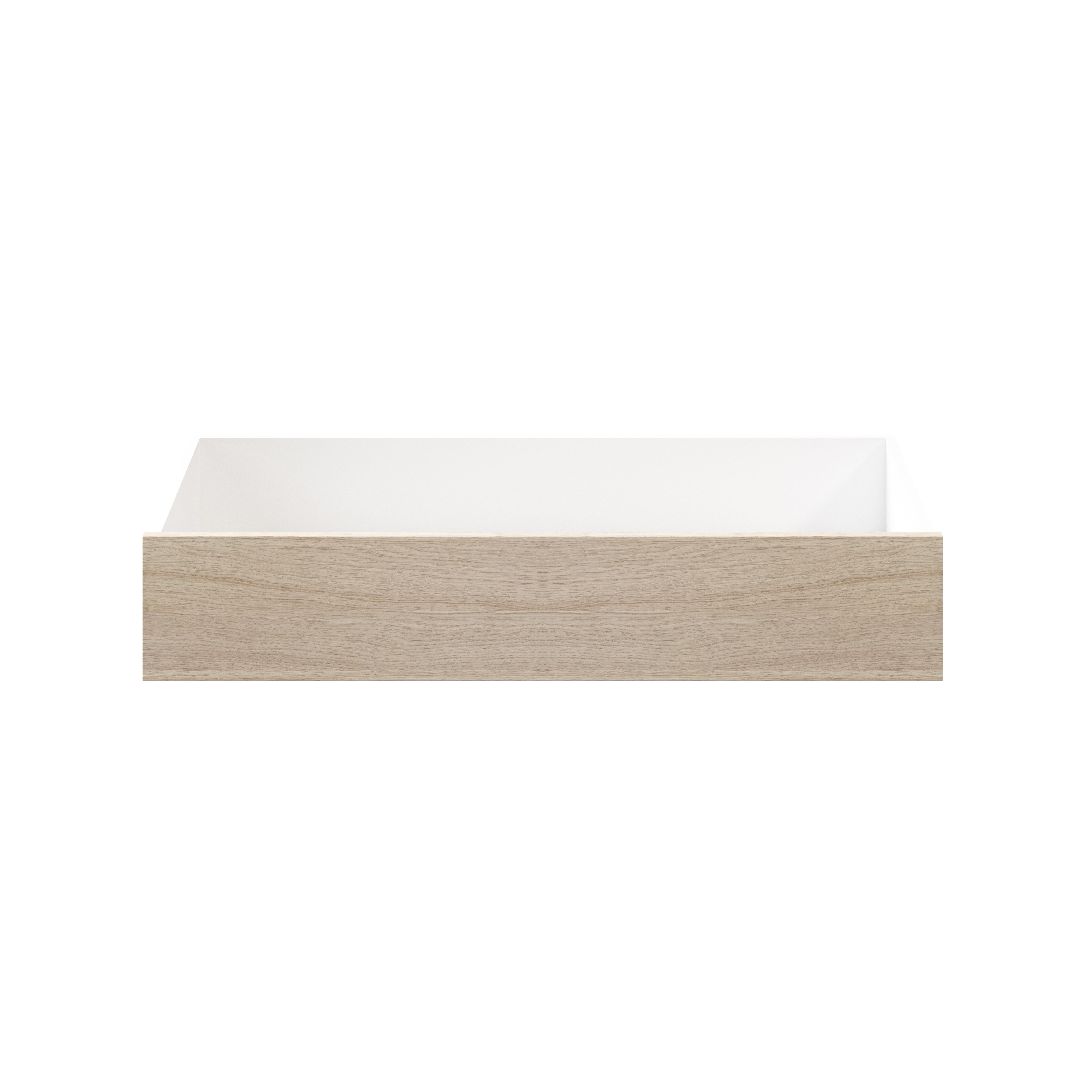 GoodHome Atomia Oak effect Slab Internal Drawer (H)170mm (W)937mm (D)500mm
