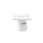 GoodHome Atomia White Cabinet feet (H) 50mm- 60mm, Pack of 2