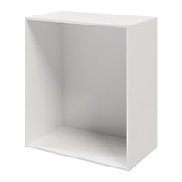 GoodHome Atomia White Modular furniture cabinet, (H)1125mm (W)1000mm (D)580mm