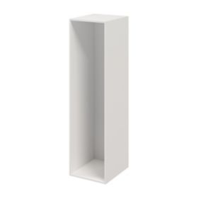 GoodHome Atomia White Modular furniture cabinet, (H)1875mm (W)500mm (D)580mm
