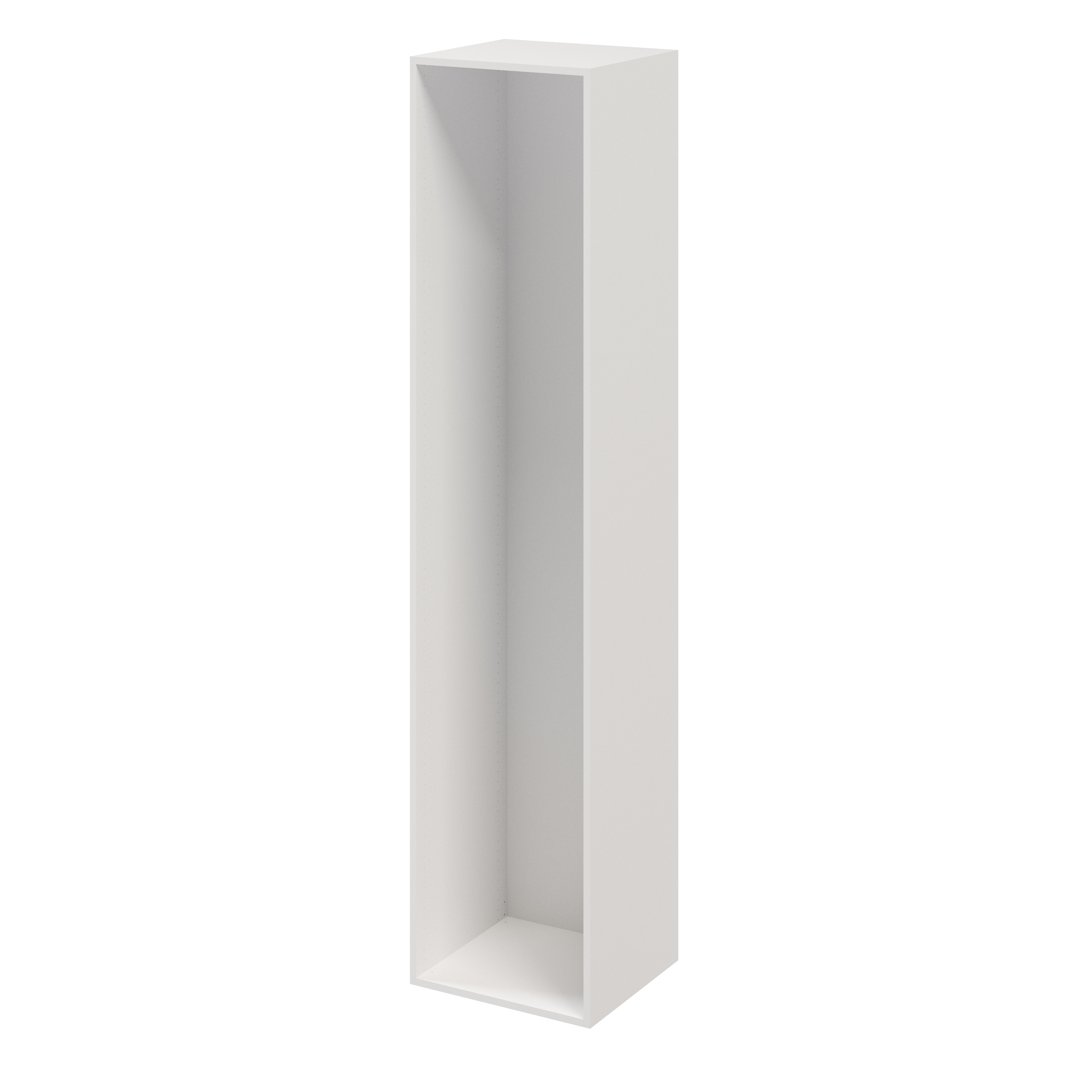 GoodHome Atomia White Modular furniture cabinet, (H)2250mm (W)500mm (D ...