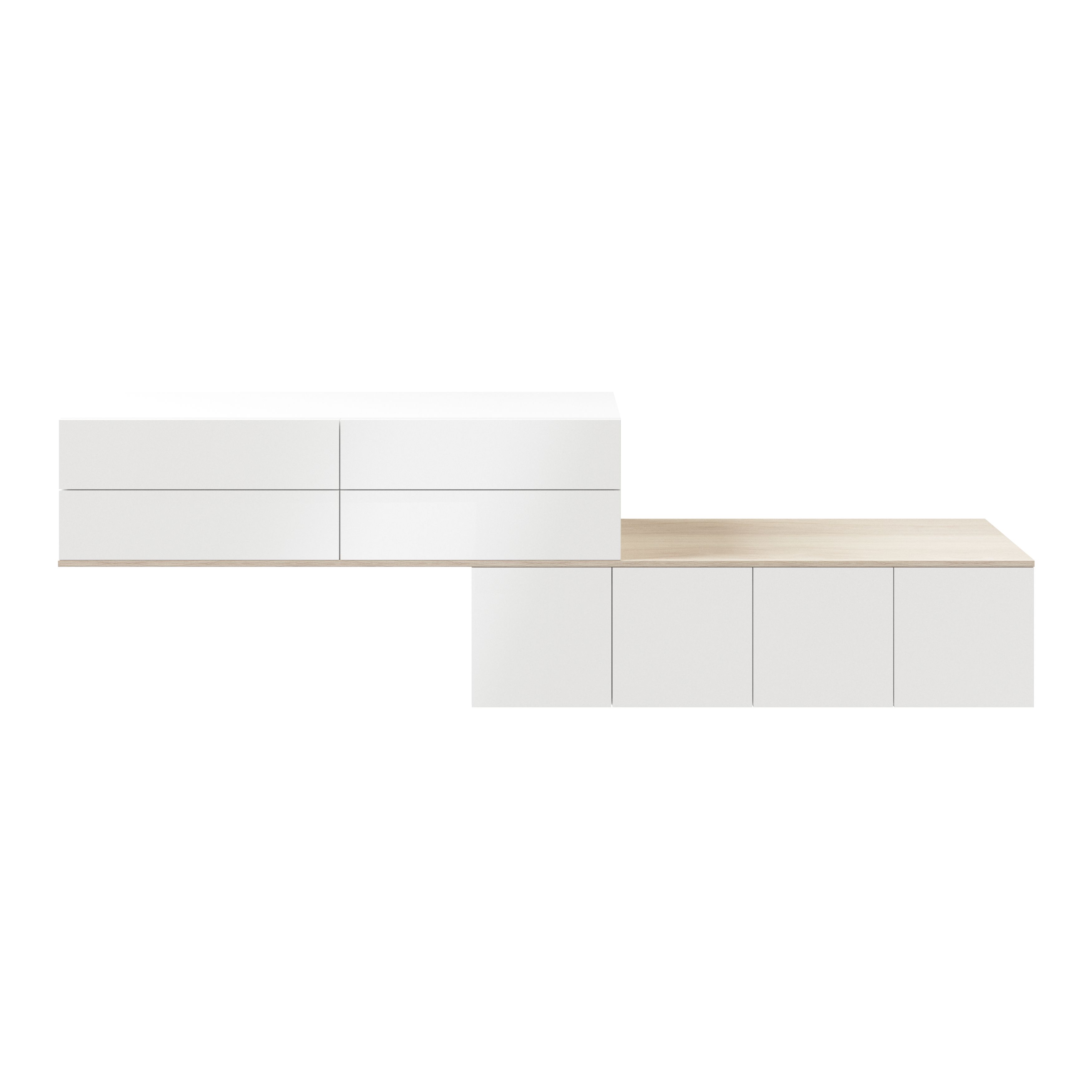 goodhome-atomia-white-oak-effect-small-wall-storage-kit-h-750mm-diy