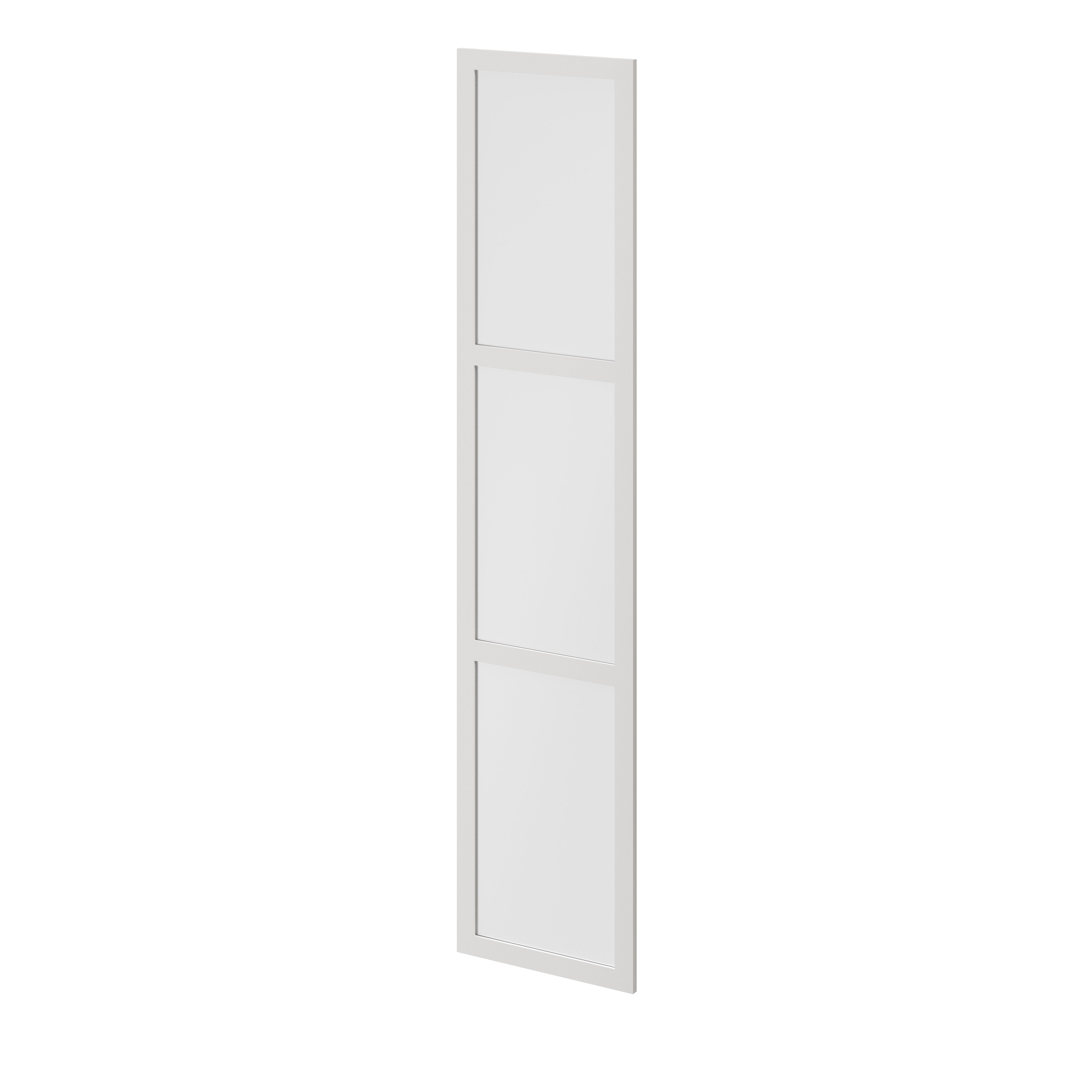 GoodHome Atomia White Opaque Non-mirrored Modular furniture door, (H) 2247mm (W) 497mm