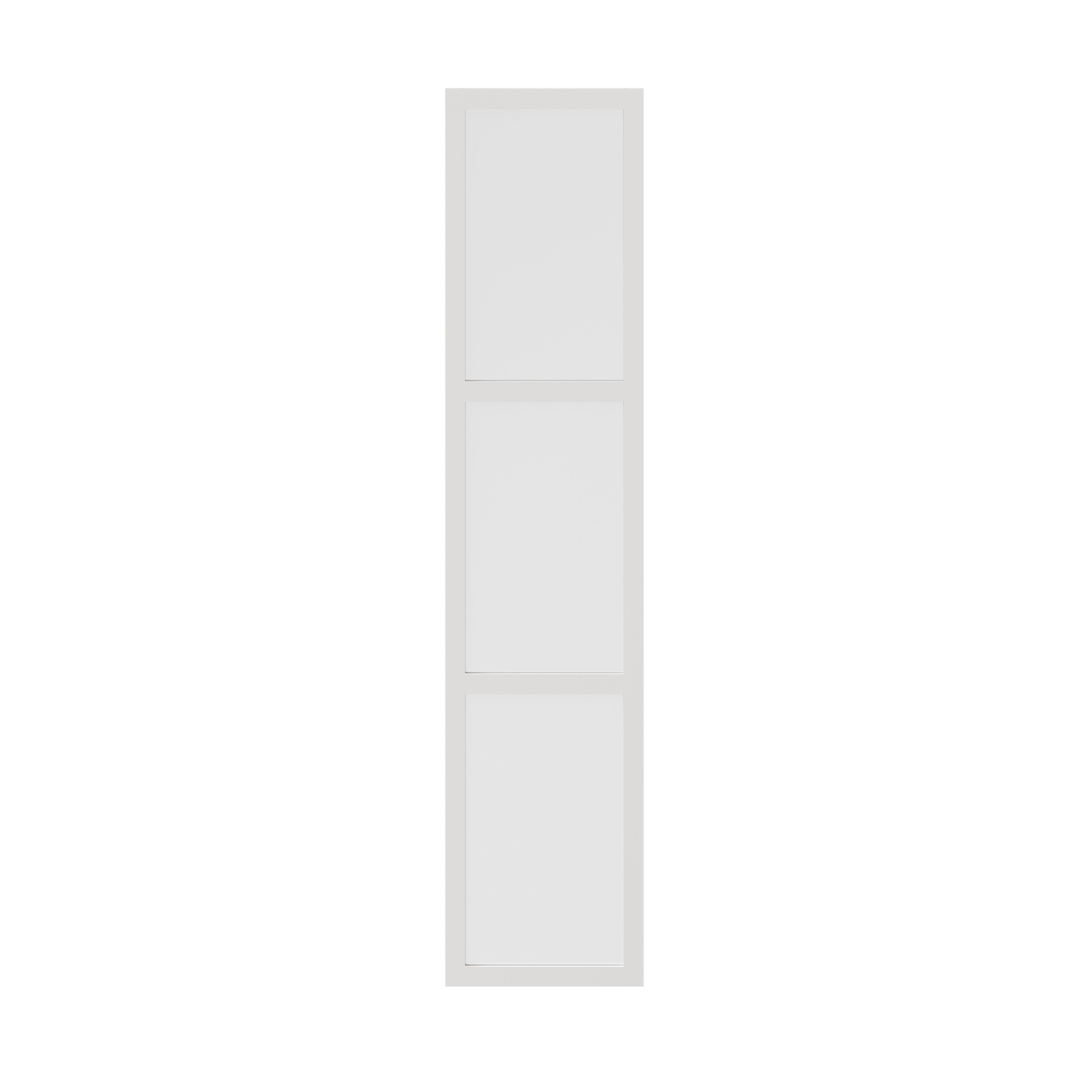 GoodHome Atomia White Opaque Non-mirrored Modular furniture door, (H) 2247mm (W) 497mm