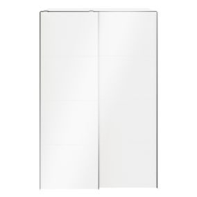 GoodHome Atomia White Particle board Wardrobe (H)2250mm (W)1500mm (D)655mm