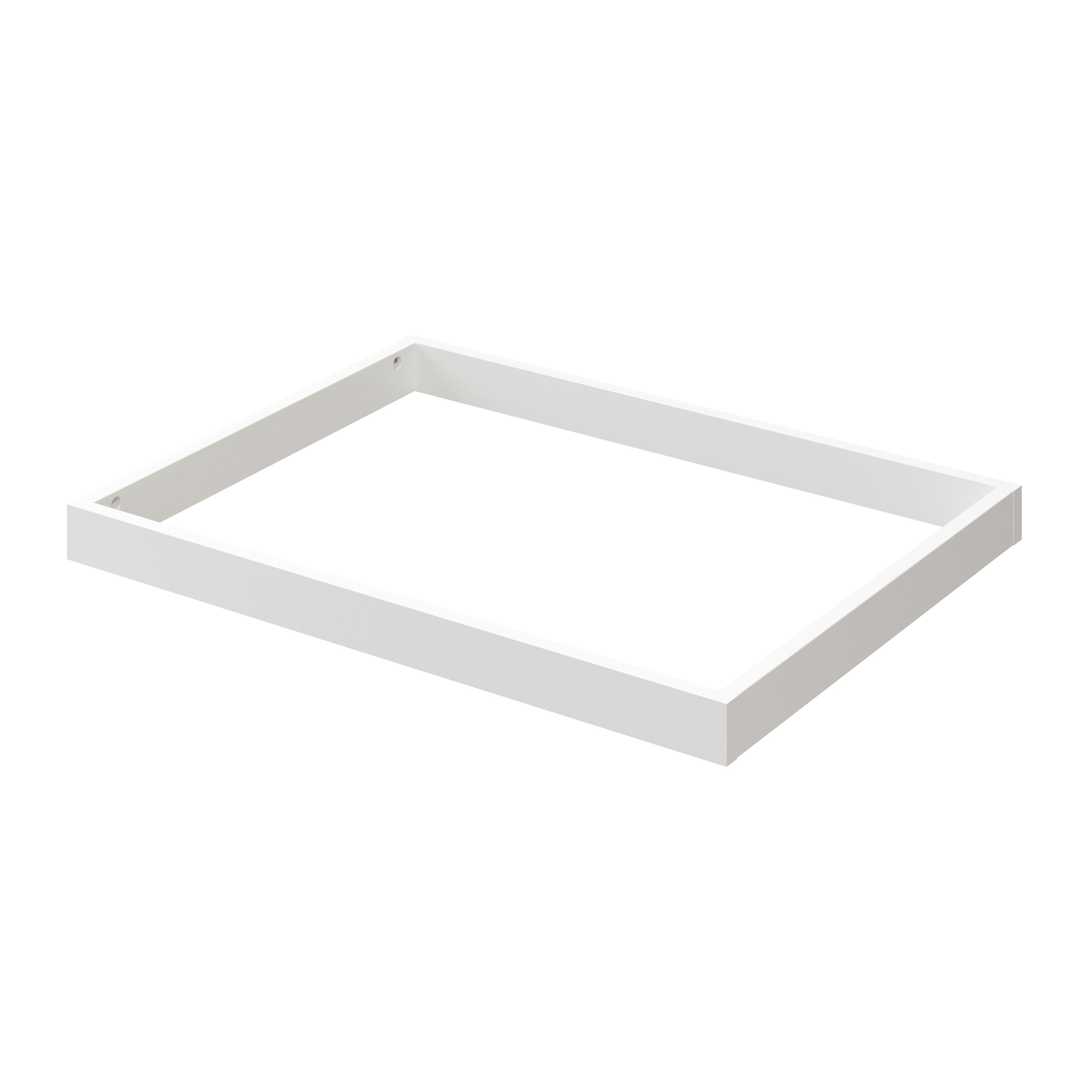 GoodHome Atomia White Plinth (L)750mm